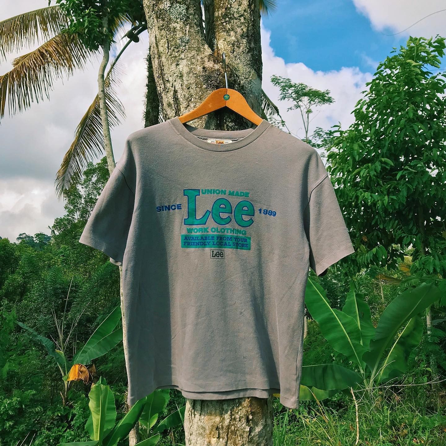 Lee Vintage Lee Sanforized T Shirt tee Single Stitch 50s Size US M / EU 48-50 / 2 - 1 Thumbnail