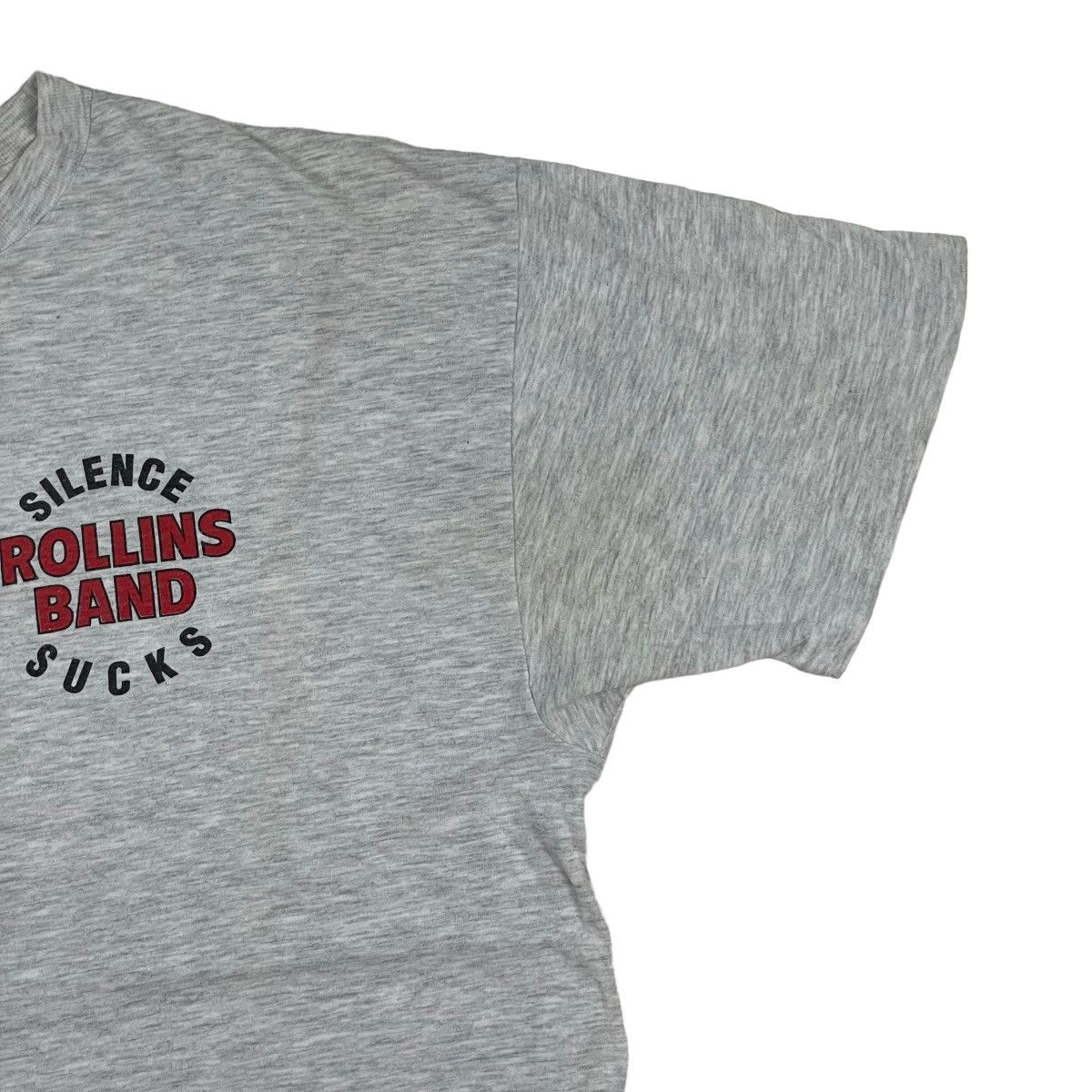 Band Tees VTG 92 Rollins Band Silence Suck Volume Tour Tee Size US XL / EU 56 / 4 - 4 Thumbnail