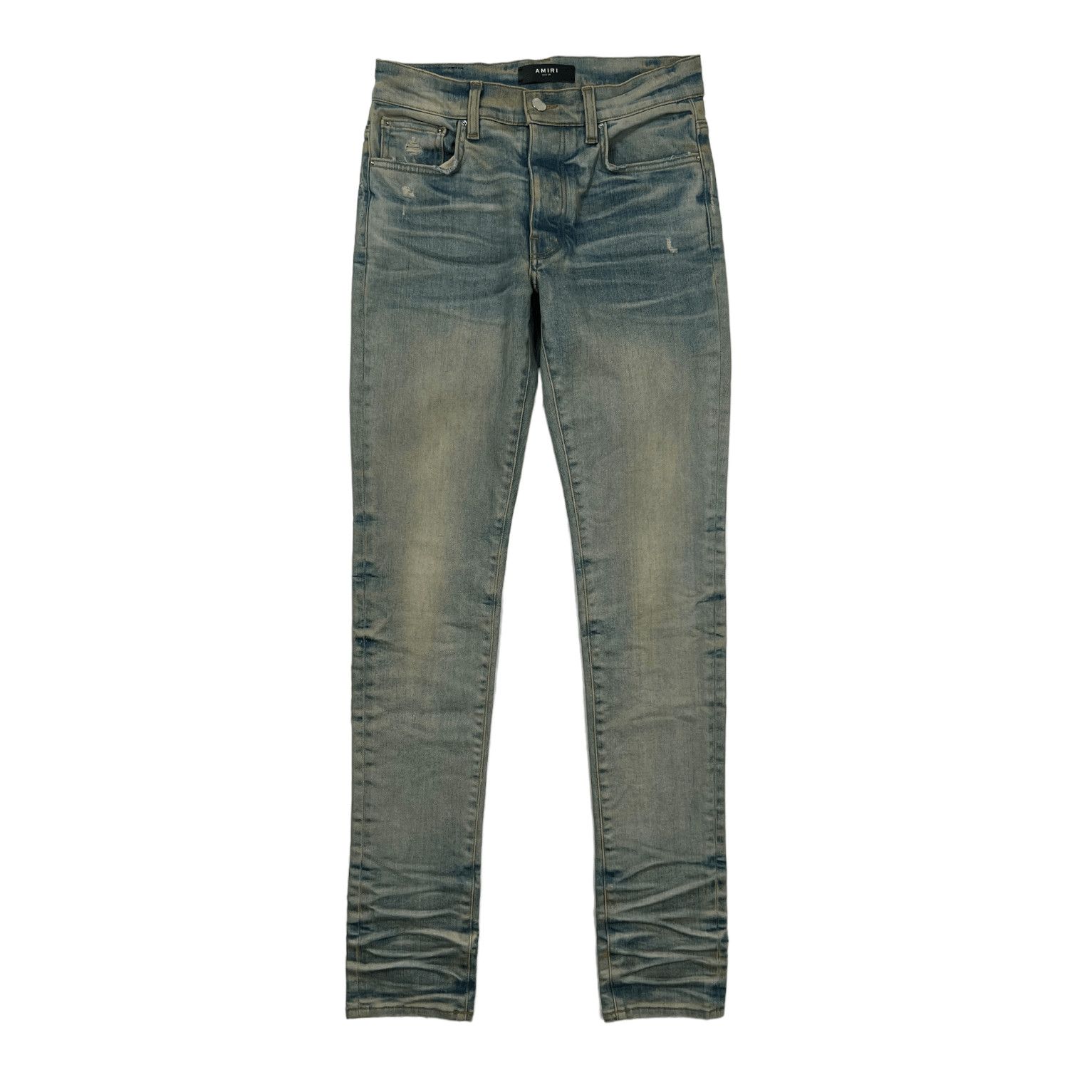 Amiri Amiri Stack Jeans Dirty Clay Indigo Size US 34 / EU 50 - 1 Thumbnail