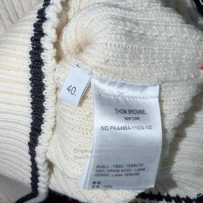 Thom Browne Thom Browne Round neck woolen sweater Size S / US 4 / IT 40 - 5 Thumbnail
