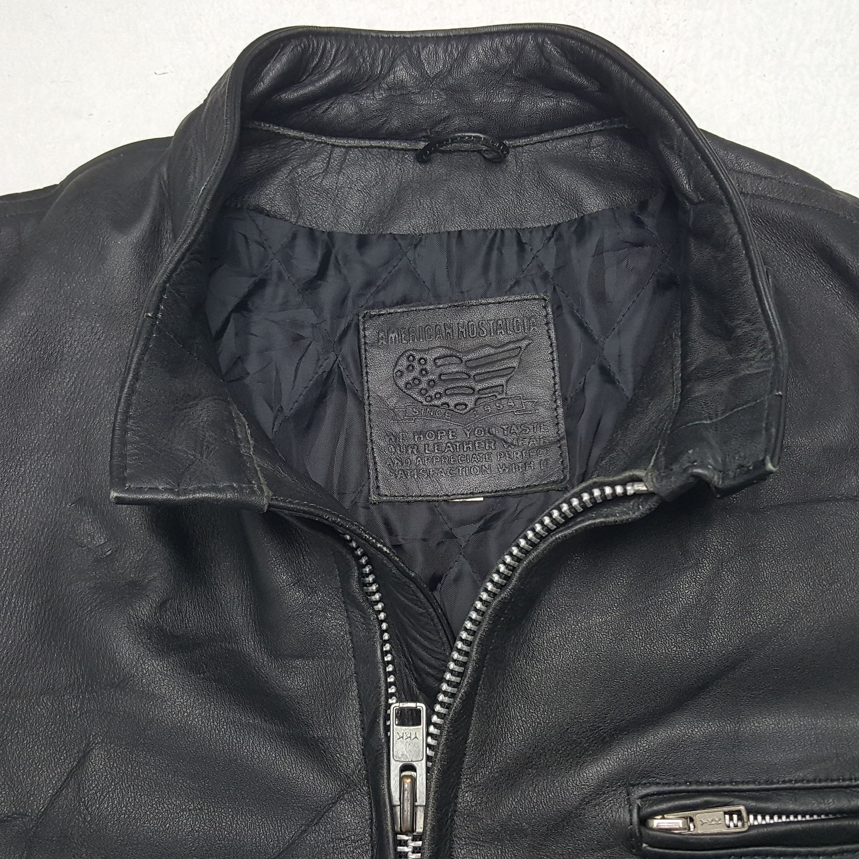 Vintage Vintage American Hostagia American Skull Art Jacket Size US L / EU 52-54 / 3 - 5 Thumbnail