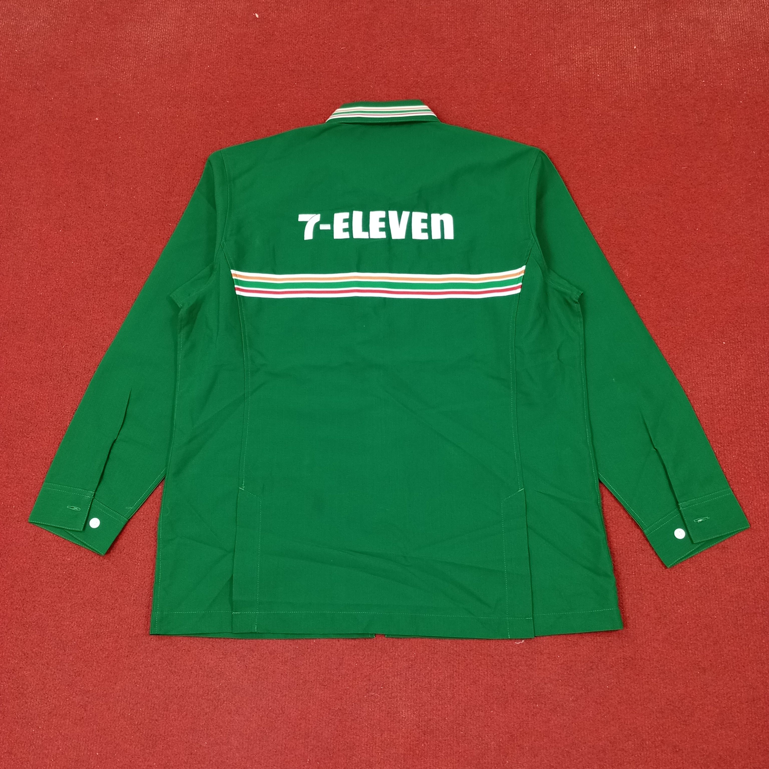 Japanese Brand × Vintage 7 Eleven Japanese Workers Uniform Jacket Size US M / EU 48-50 / 2 - 3 Thumbnail