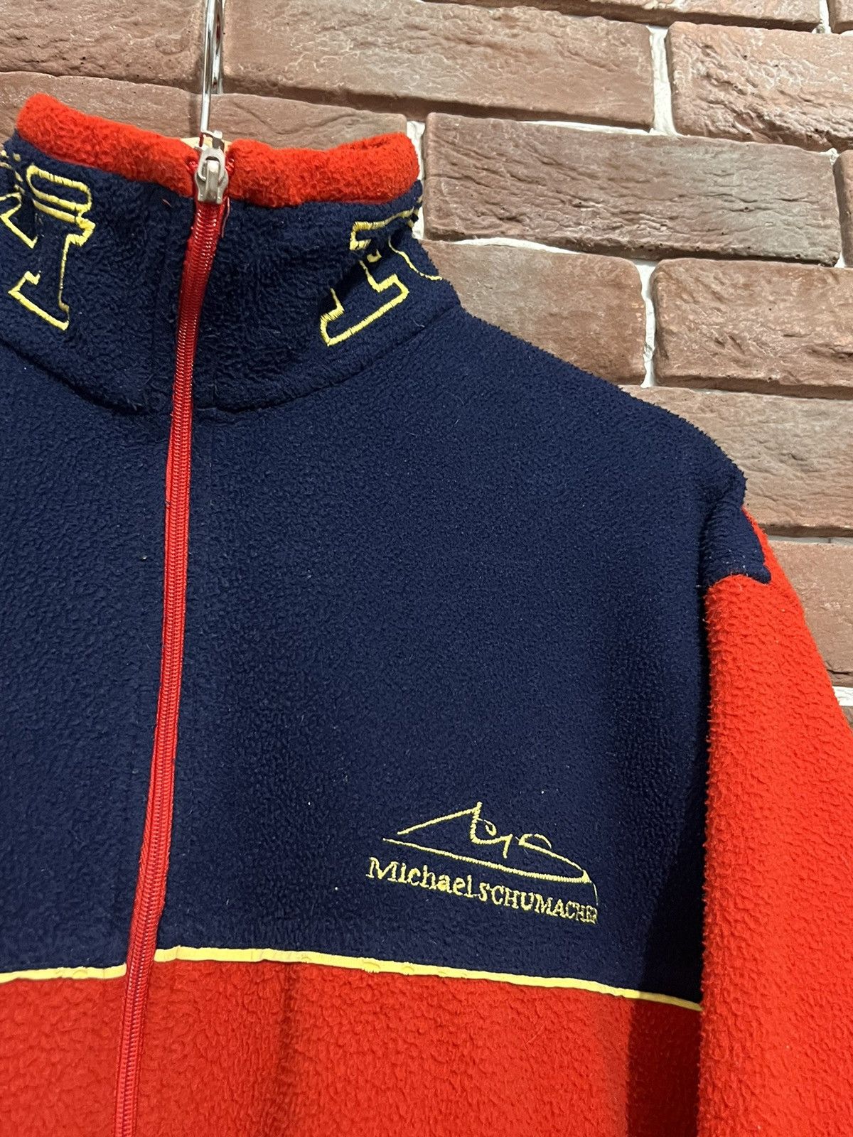 Ferrari Vintage 90s Ferrari Michael Schumacher Nascar Fleece Medium Size US M / EU 48-50 / 2 - 3 Thumbnail