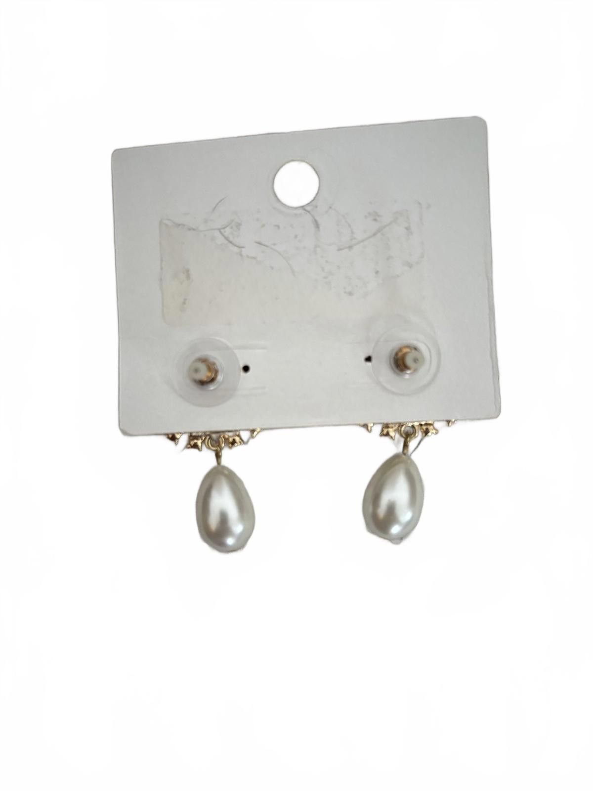 Designer SUGARFIX by Baublebar Elegant Pearl Eye Drop Earrings Size ONE SIZE - 2 Thumbnail