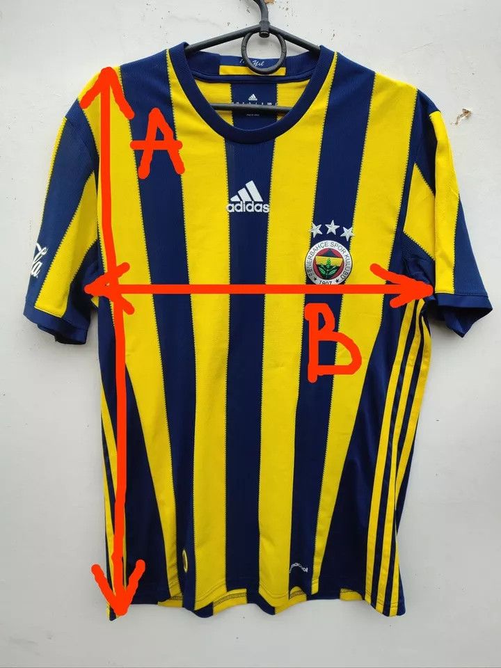 Adidas Fenerbahce 2015/16 Adidas Home FOOTBALL Kit SHIRT SOCCER Size US M / EU 48-50 / 2 - 12 Thumbnail