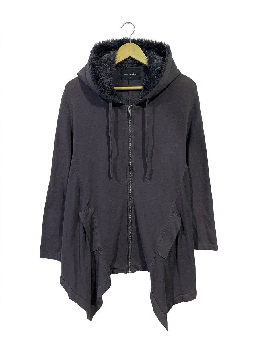 Japanese Brand Codes combine apocalypse hoodie faux fur Size US M / EU 48-50 / 2 - 1 Thumbnail