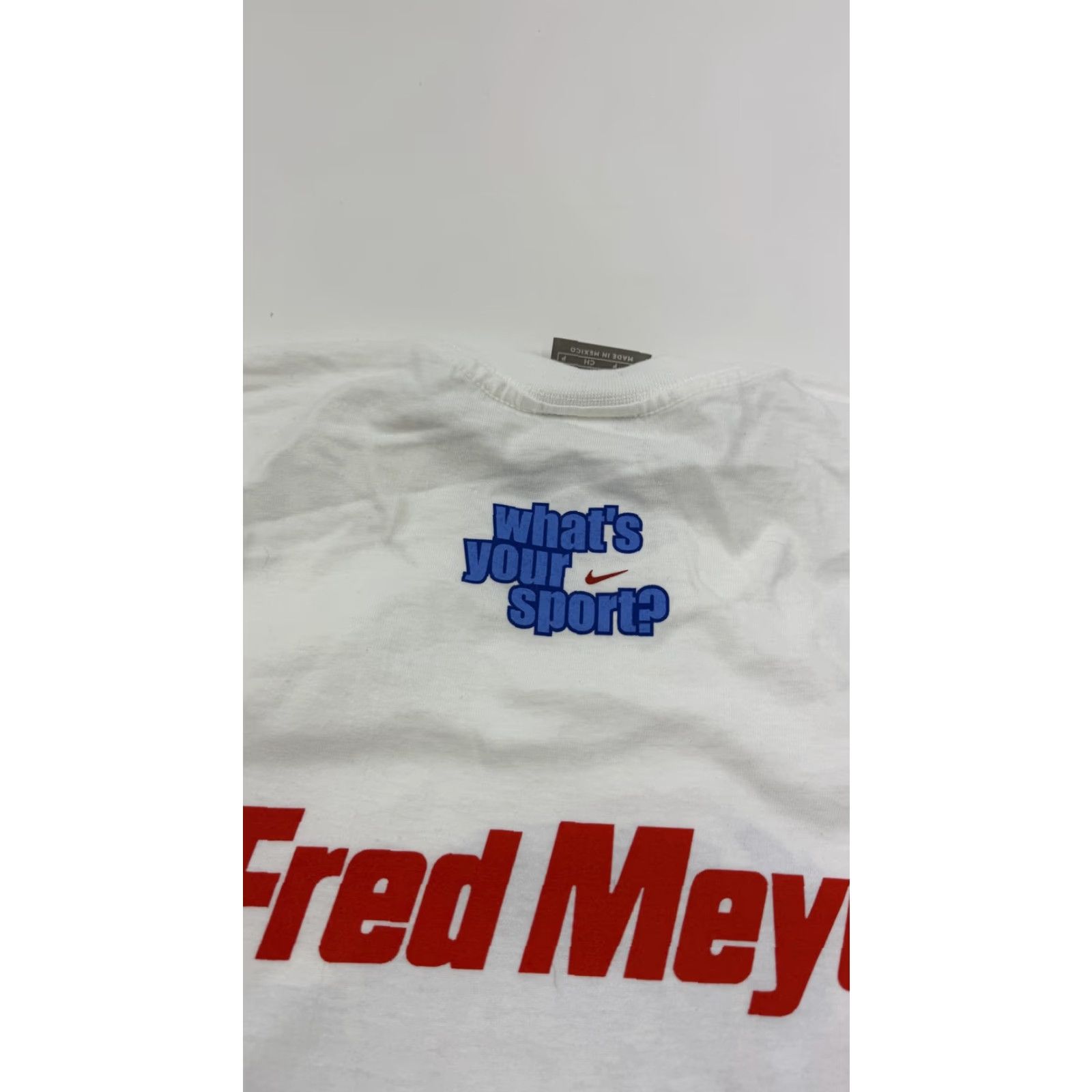 Nike VINTAGE Nike State Games of Oregon Shirt Mens Small White Crew Neck Short Sleeve Graphic Print 2003 Oregon Fred Meyer Size US S / EU 44-46 / 1 - 7 Thumbnail