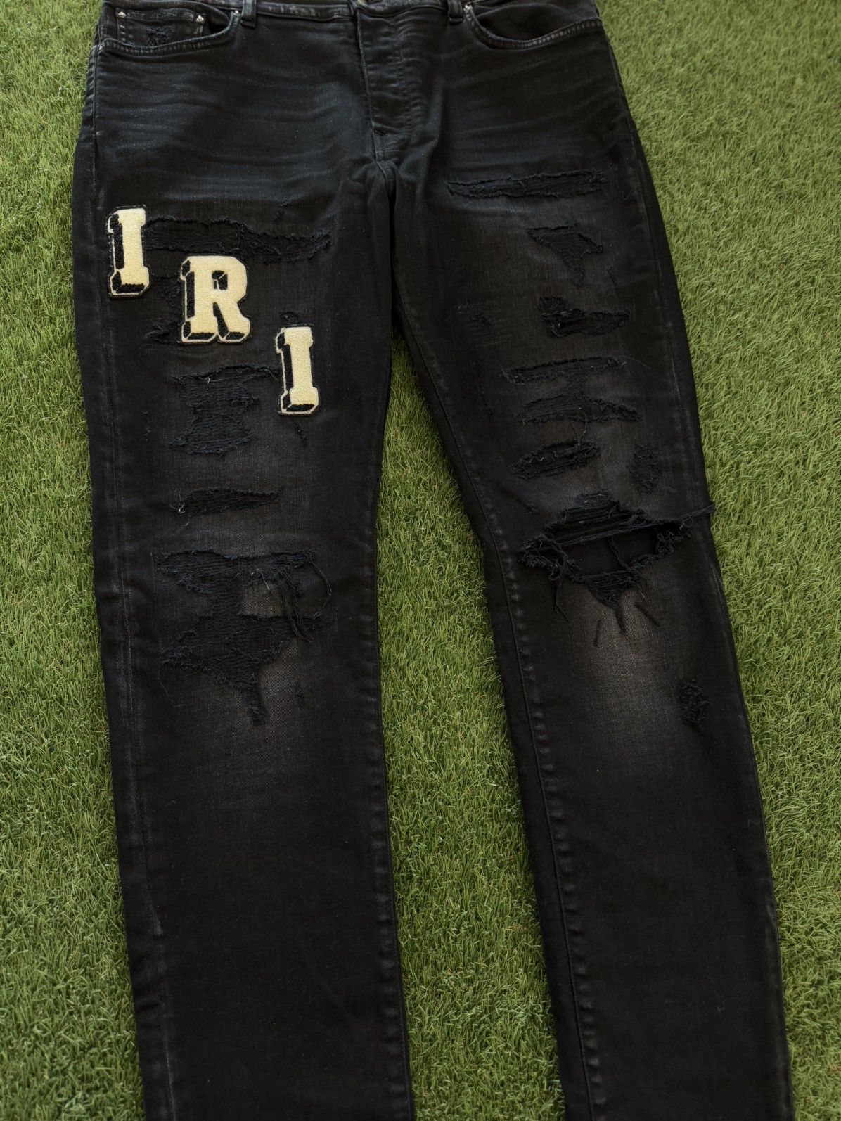 Amiri Amiri Black White Amiri Logo Size 36 CLEAN 🧼 Size US 36 / EU 52 - 2 Thumbnail