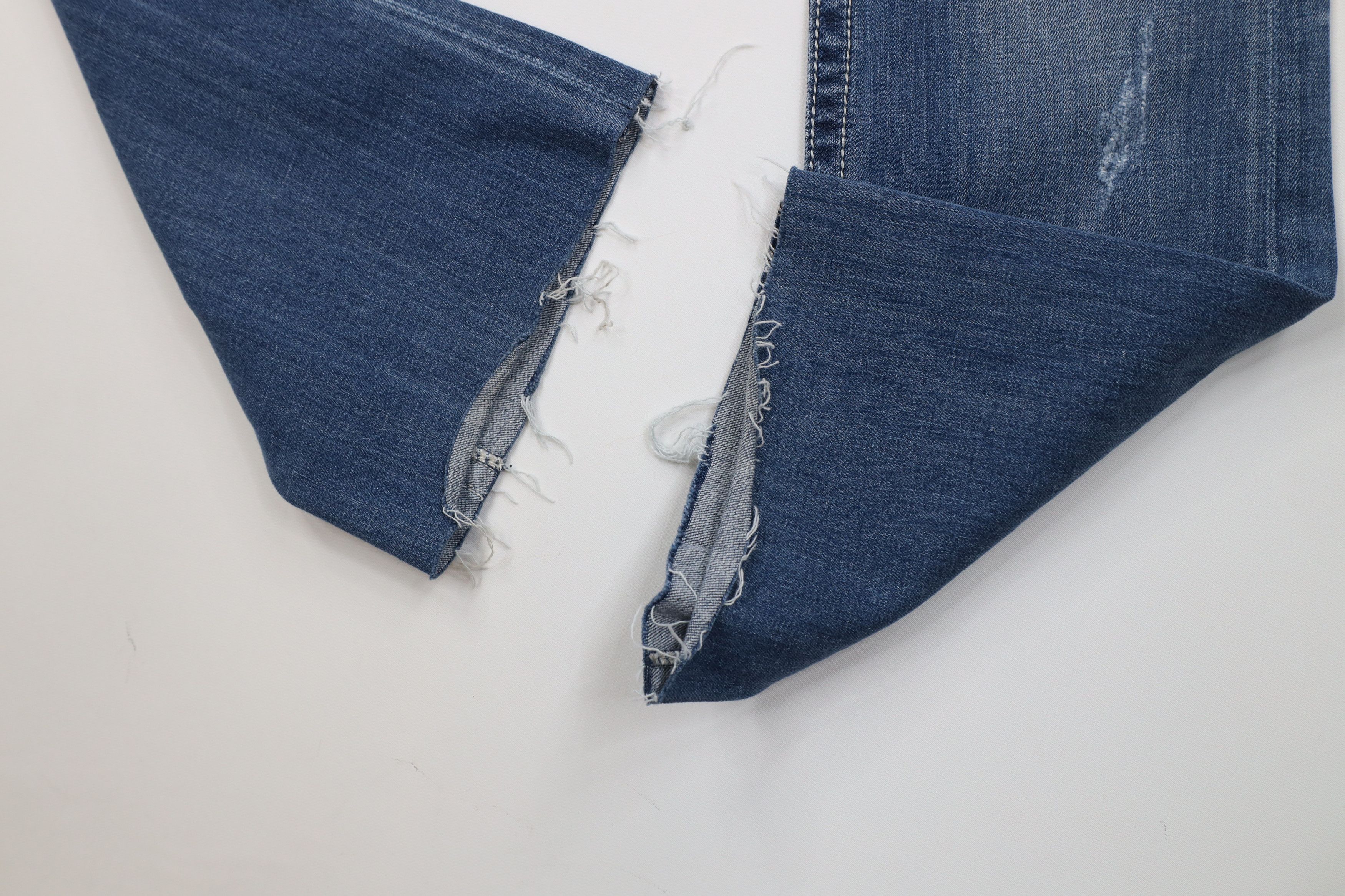 Miss Me Miss Me Thick Stitch Jeweled Stretch Boot Cut Denim Jeans Size 29" - 6 Thumbnail