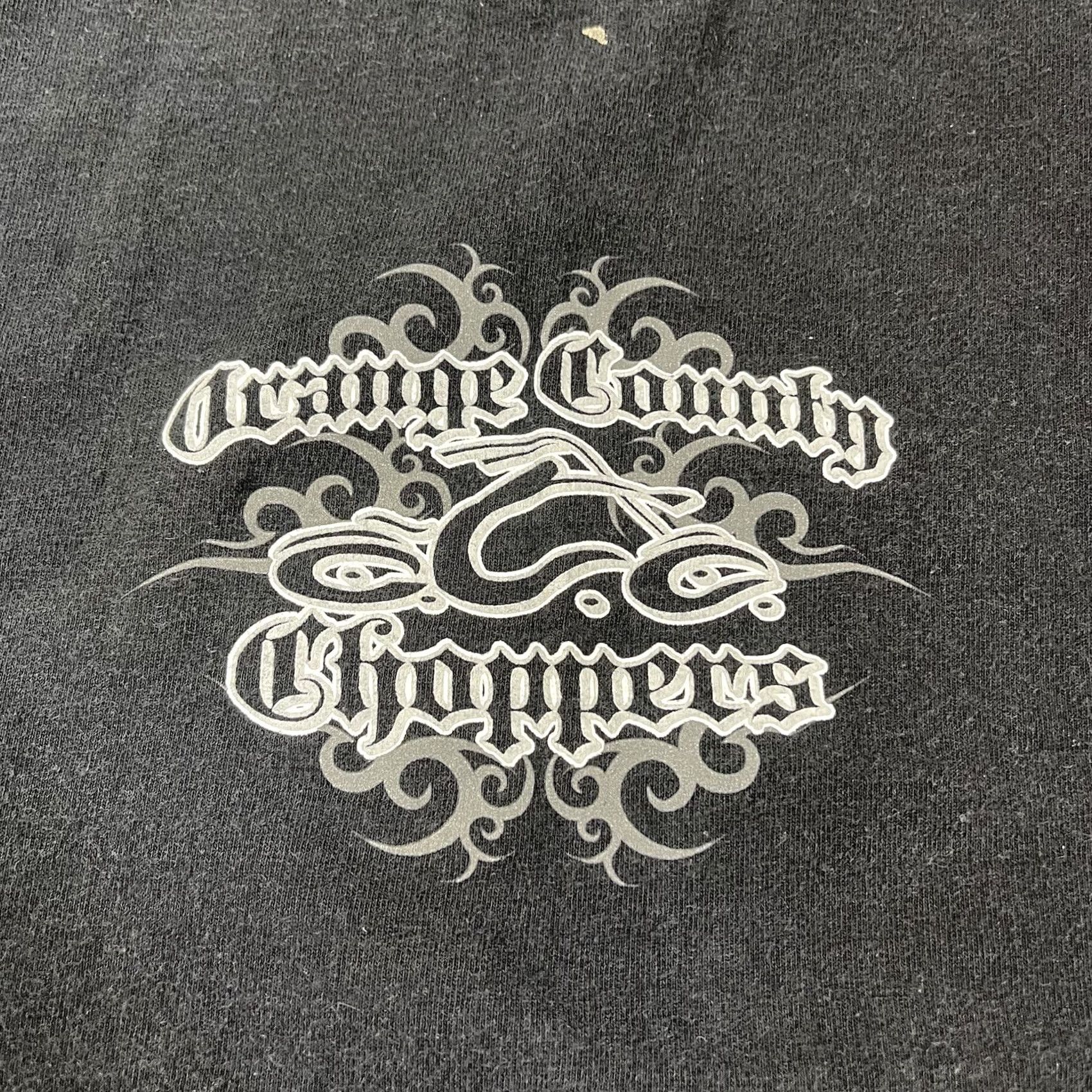 Vintage VINTAGE Orange County Choppers T-Shirt XL Black 90s 2X Sword Graphic Motorcycle Biker USA Men Shirt Size US XL / EU 56 / 4 - 7 Thumbnail