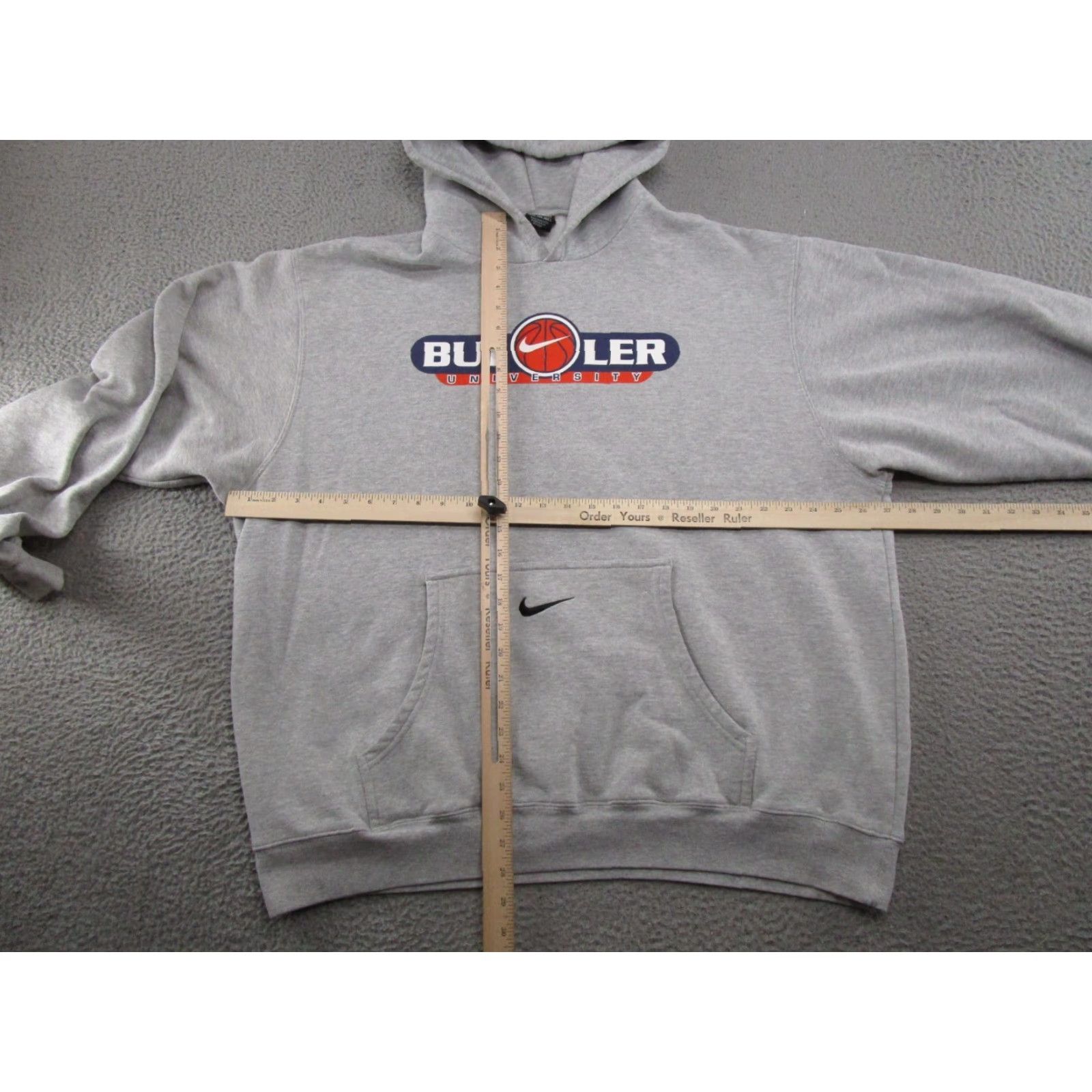 Nike Nike Team Butler University Basketball Center Swoosh Hoodie Mens 2XL Multicolor Embroidered Pullover Sports Classic Retro University Hoodie Mens Size US XXL / EU 58 / 5 - 7 Thumbnail