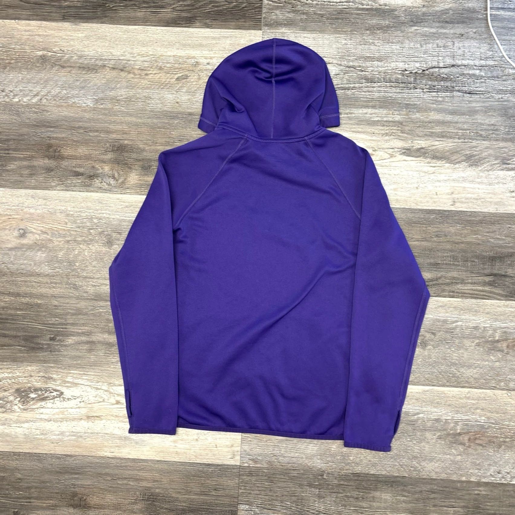 Nike Nike Therma-Fit Purple Orange Womens M Big Swoosh Hooded Sweatshirt Size M / US 6-8 / IT 42-44 - 3 Thumbnail