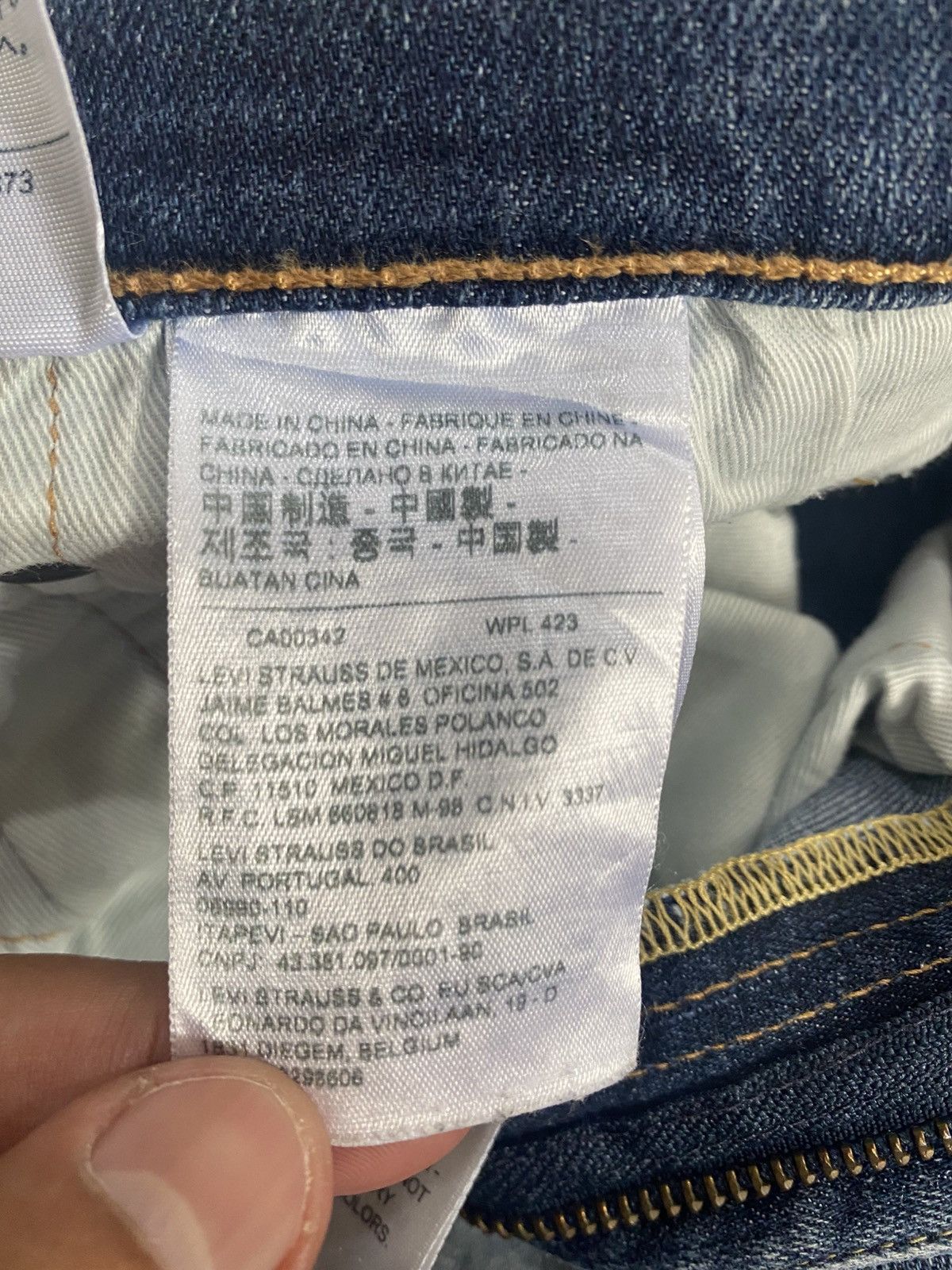 Levi's Levi’s 505 – Classic Straight Fit Size US 32 / EU 48 - 9 Thumbnail