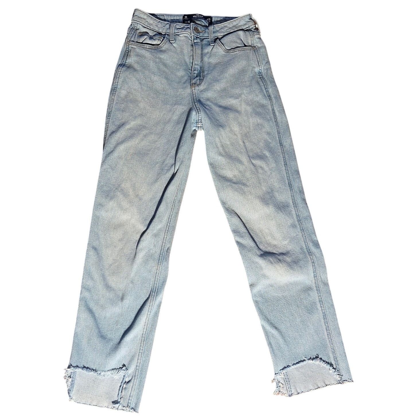 Hollister Hollister Ultra High Rise Distressed Mom Jeans - 26/27 Size 26" / US 2 / IT 38 - 1 Thumbnail
