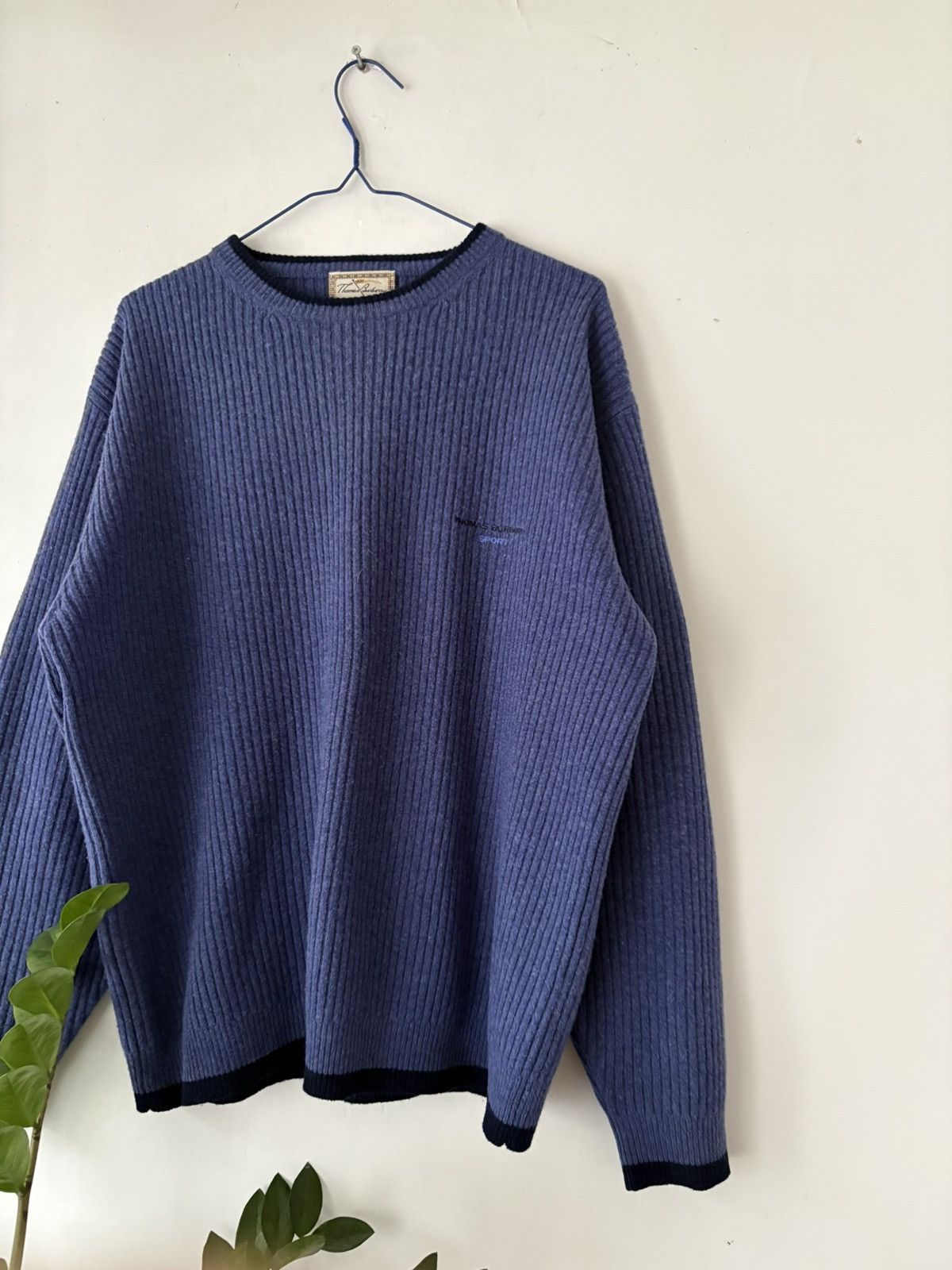 Burberry Thomas Burberry Vintage Wool Sweater Size US M / EU 48-50 / 2 - 1 Thumbnail
