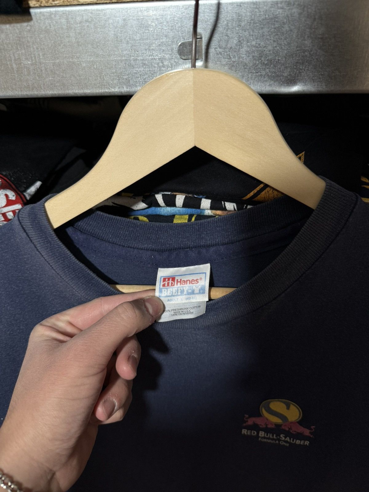 Red Bull Rare 90’s Red Bull Sauber Petronas MCM Racing F1 T-Shirt Size US L / EU 52-54 / 3 - 5 Thumbnail