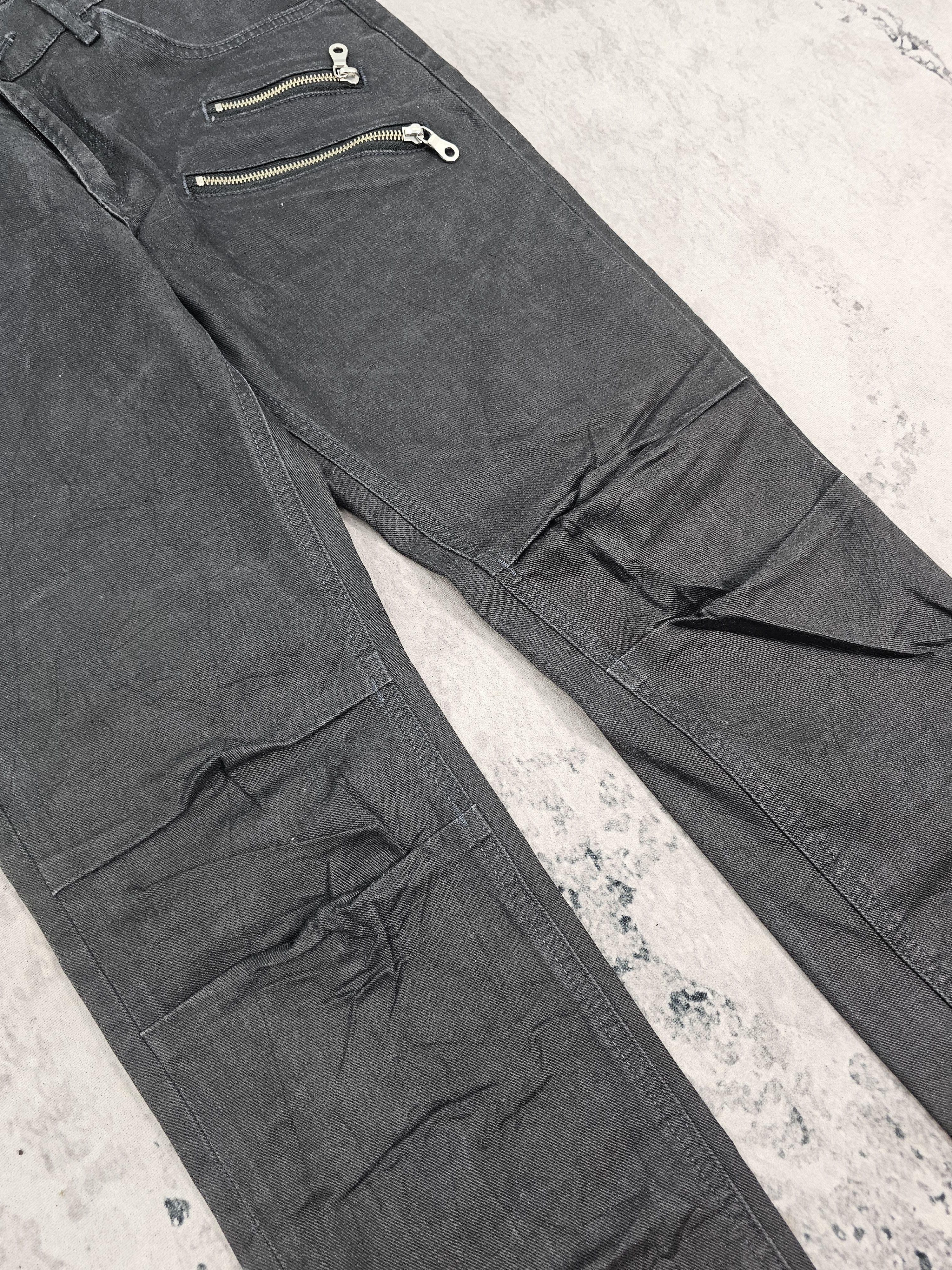 Lee LEE RIDERS Multi Zipper Punk Design Buckle Jeans JB0276 Size US 32 / EU 48 - 5 Thumbnail