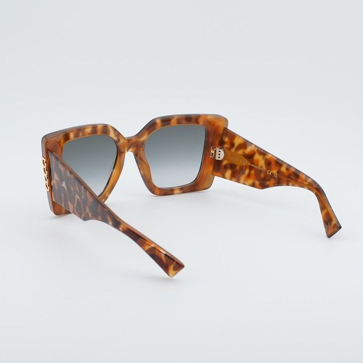 Gucci Gucci GG2039S 004 Sunglasses Havana Butterfly Frame, Grey Size ONE SIZE - 10 Thumbnail
