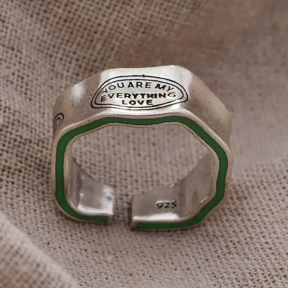 Other Adjustable You R My Everything Ring Size ONE SIZE - 4 Thumbnail