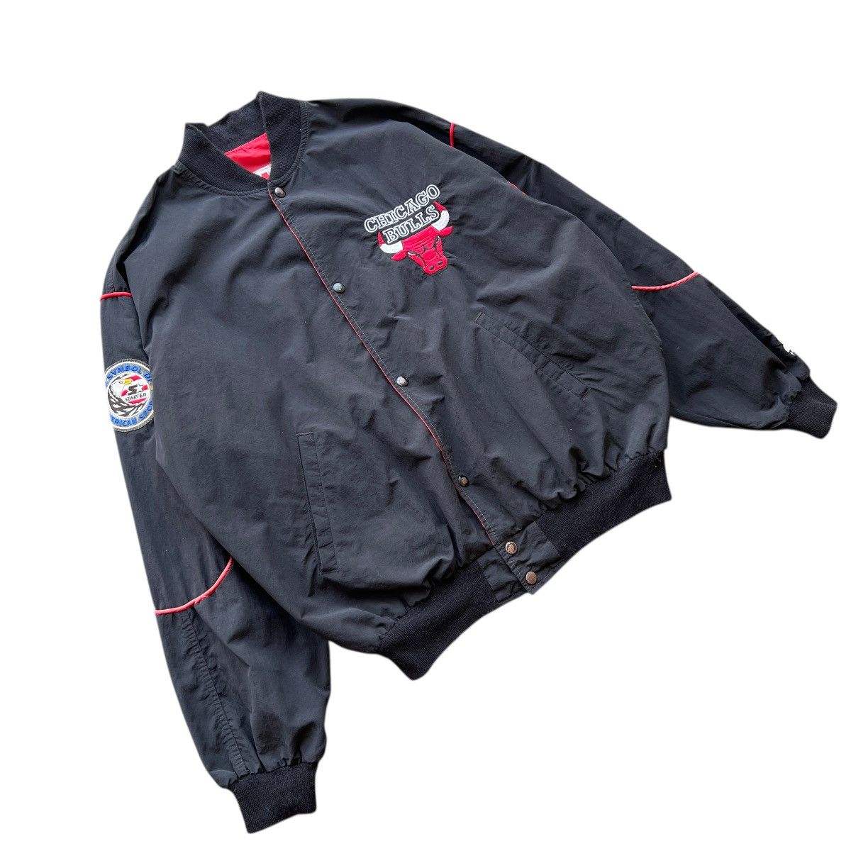 NBA Vintage Chicago Bulls 91-92 Back To Back NBA World Champions Size US XL / EU 56 / 4 - 3 Thumbnail