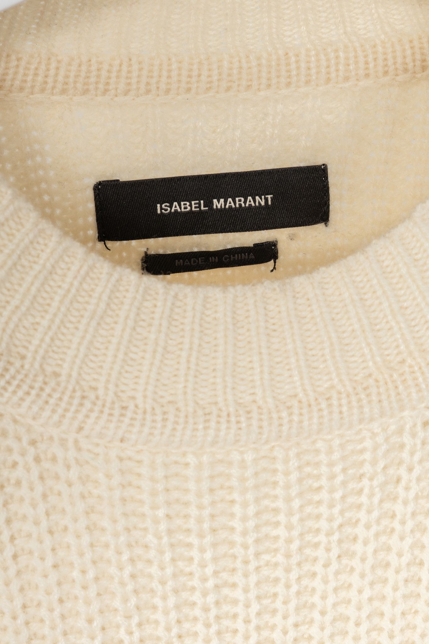 Isabel Marant Isabel Marant Bolton Ribbed Cashmere & Wool Sweater Size M / US 6-8 / IT 42-44 - 4 Thumbnail