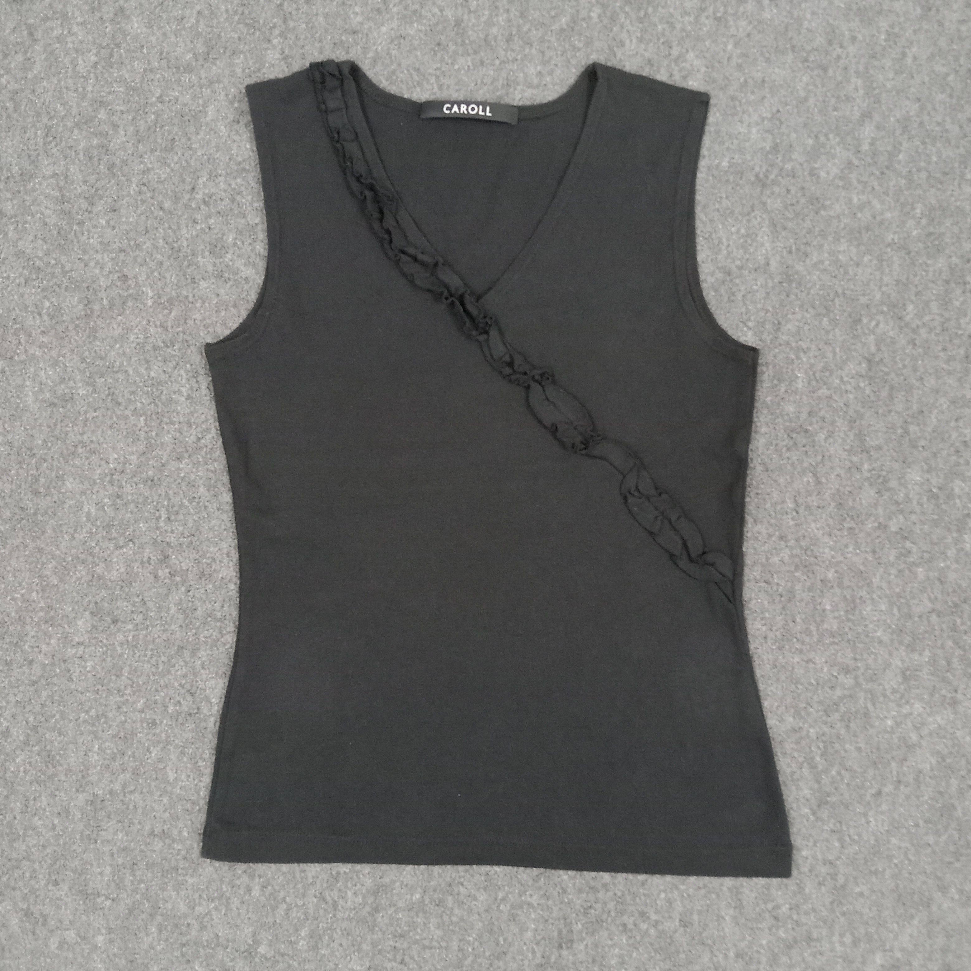 Designer × Vintage Caroll France Designer Brand Tank Top Size XS / US 0-2 / IT 36-38 - 1 Thumbnail