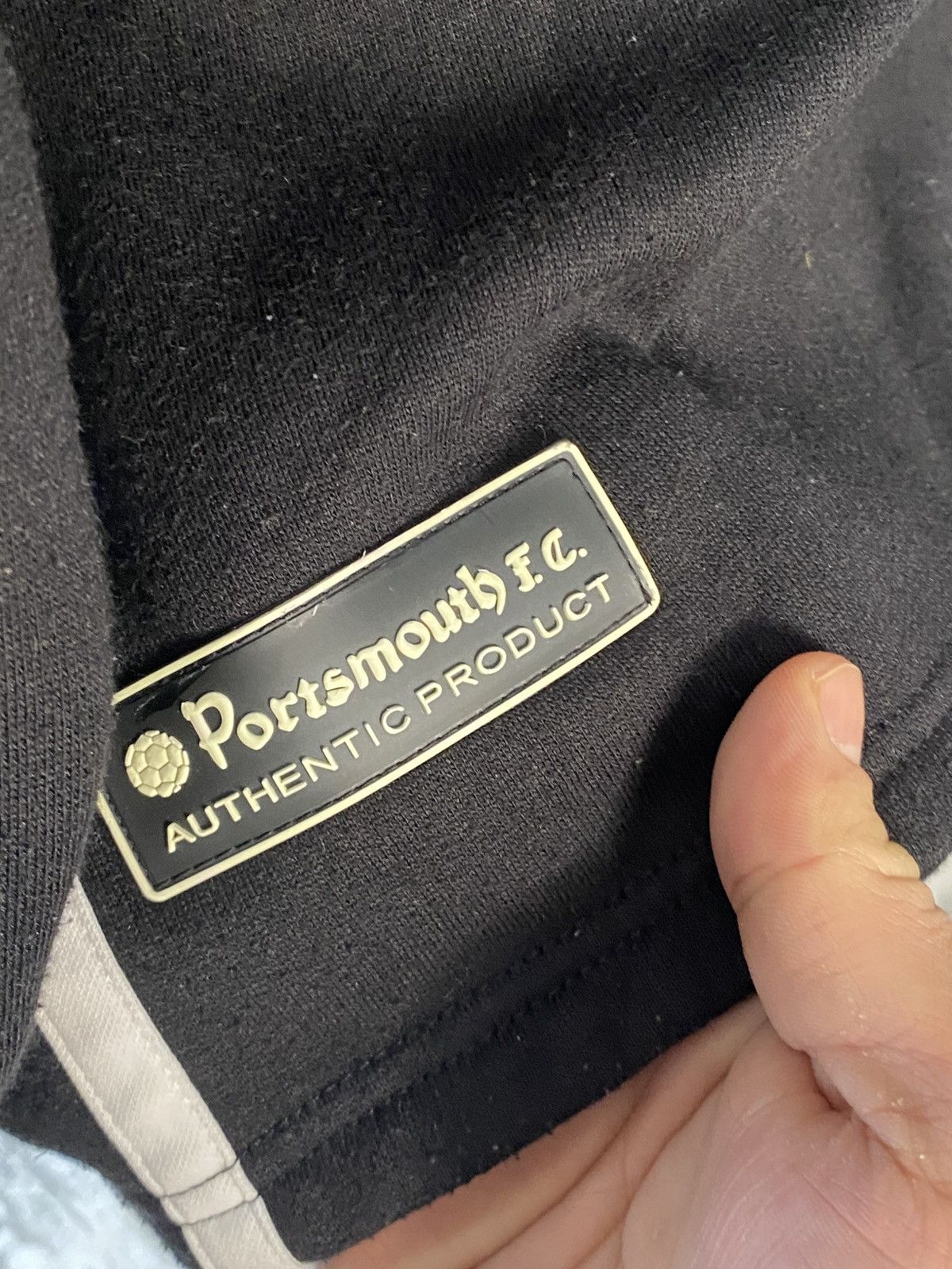 Vintage Vintage Portsmouth 2000x Football Training Sweatshirt y2k Size US XXL / EU 58 / 5 - 2 Thumbnail