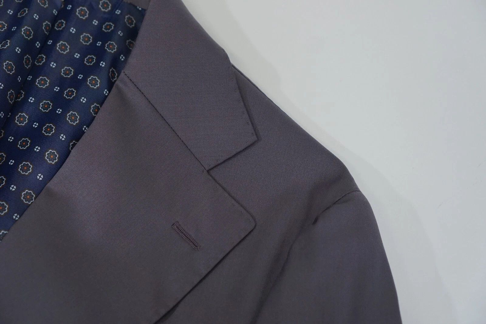 Suitsupply Men Suitsupply Blazer La Spalla Purple Vitale Barberi US36L Size 36R - 4 Thumbnail