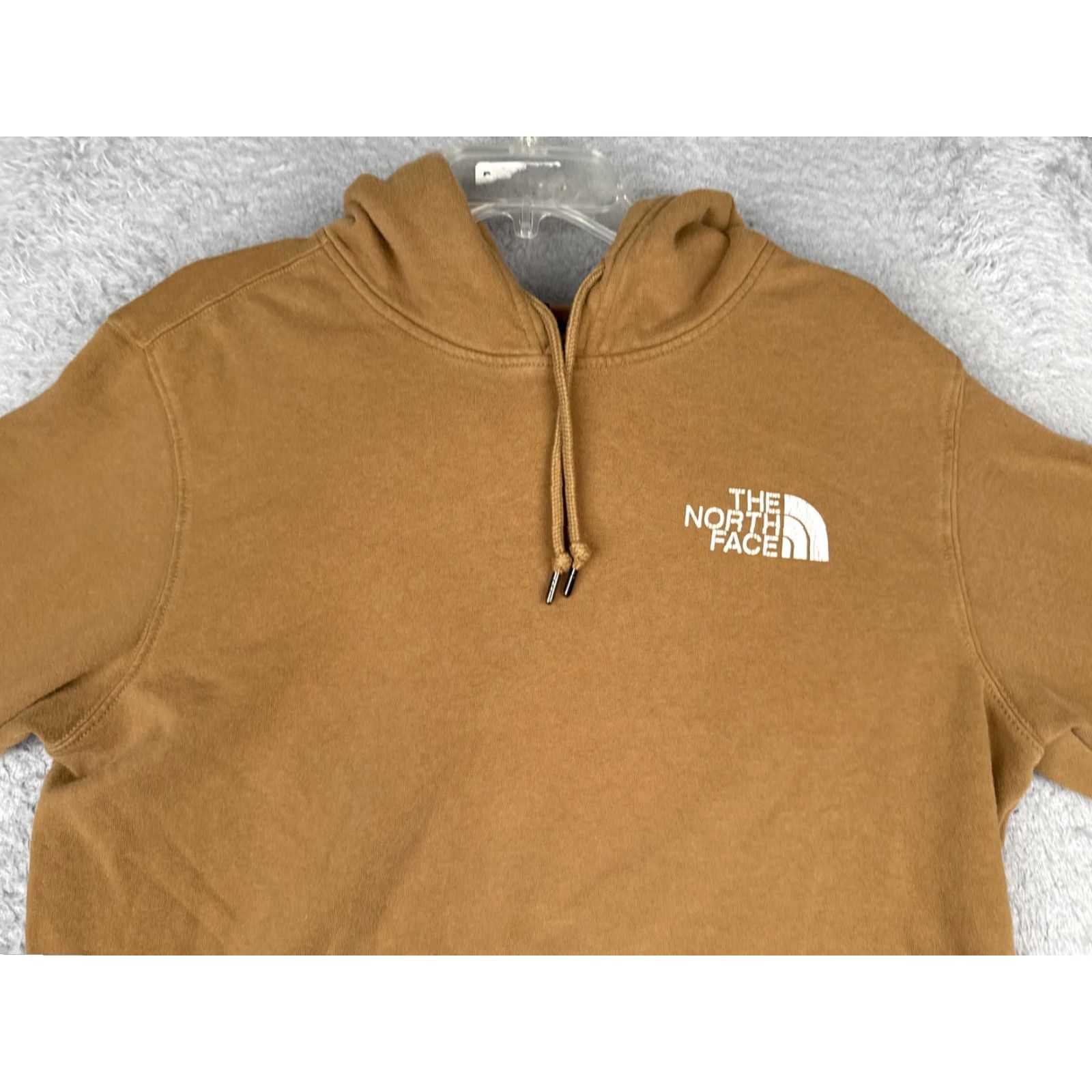The North Face The North Face Hoodie Mens Medium Brown Box Logo Never Stop Exploring Jersey Knit Hooded Pullover with Pockets Graphic Print Size US M / EU 48-50 / 2 - 4 Thumbnail