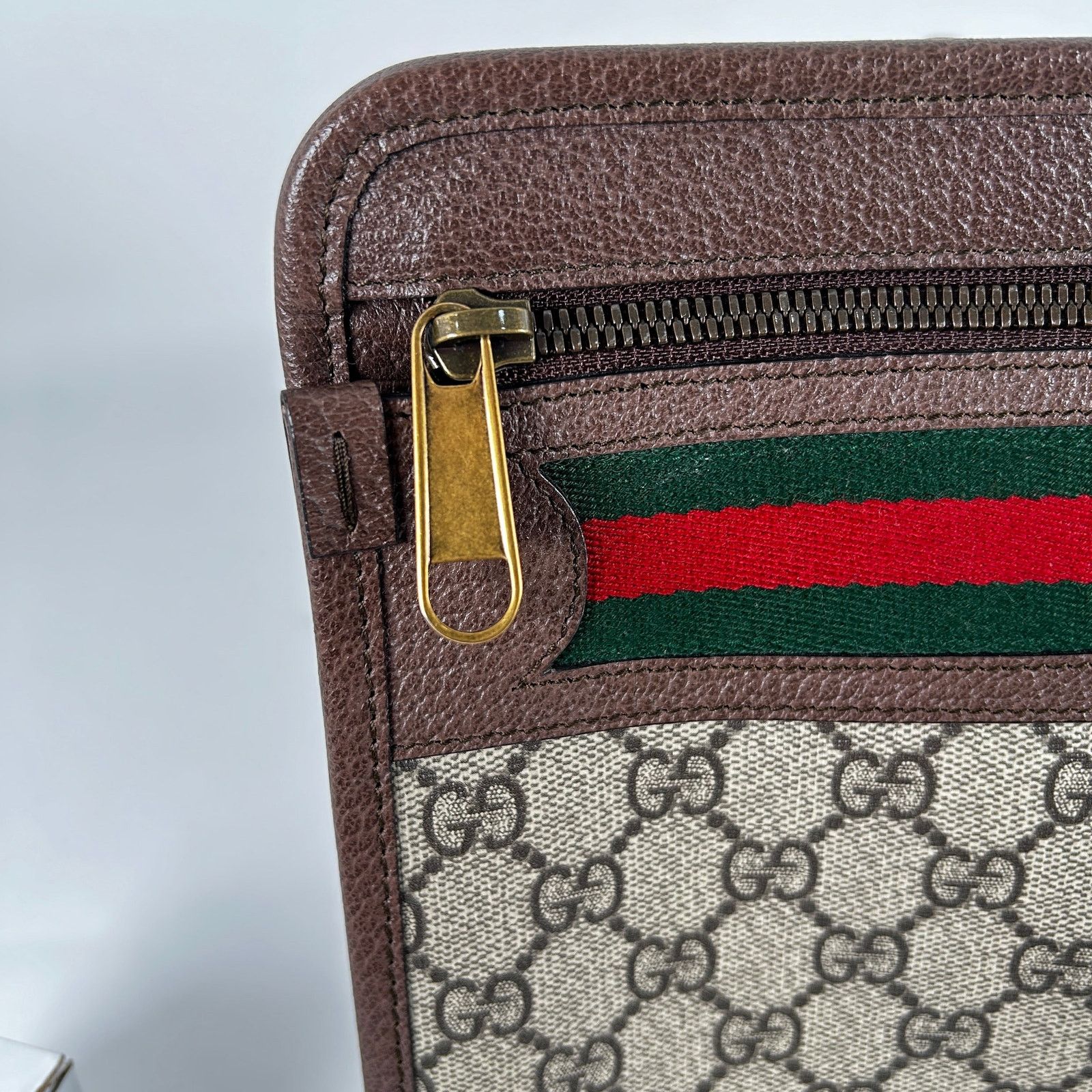 Gucci Gucci GG Supreme Ophidia Clutch Size ONE SIZE - 5 Thumbnail