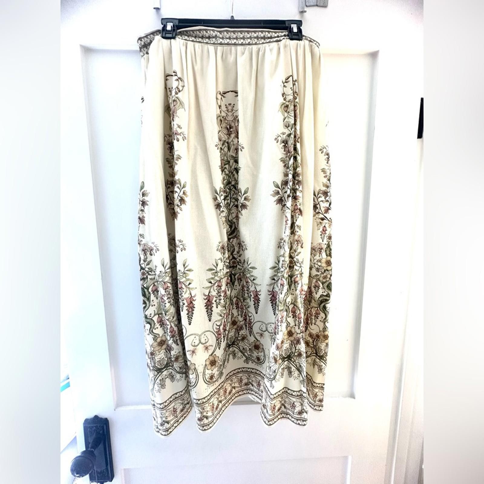 Other MAX STUDIO Floral Garden Maxi Skirt - Sz. XL Size 40" / US 18 - 5 Thumbnail