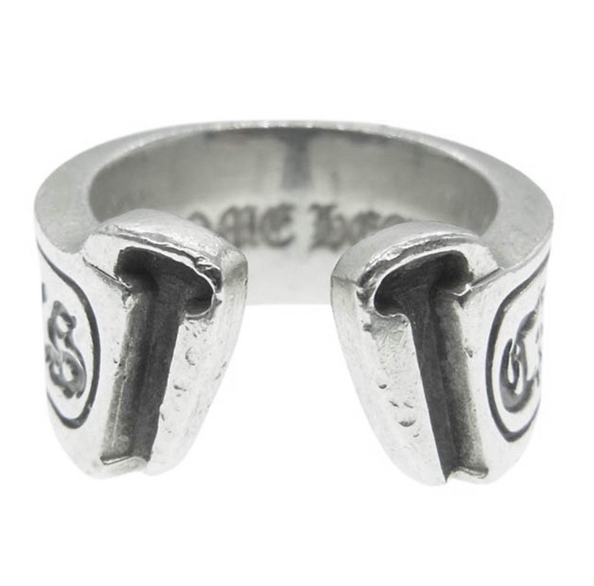 Chrome Hearts Chrome Hearts Large Scroll Label ring 20 Size ONE SIZE - 3 Thumbnail