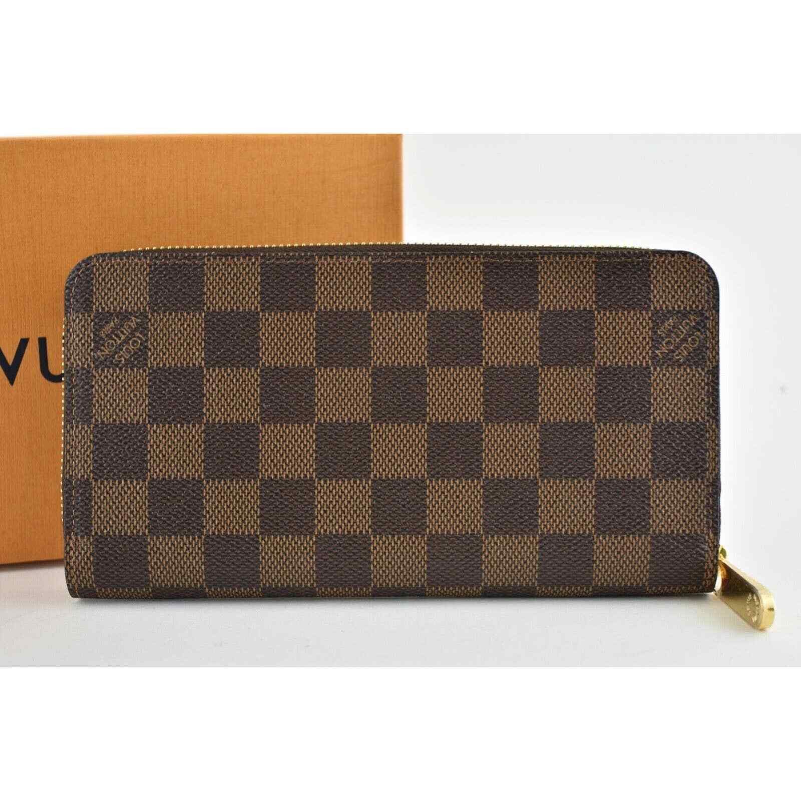 Louis Vuitton Louis Vuitton Brown Damier Ebene Zippy Coin Purse Wallet Size ONE SIZE - 8 Thumbnail
