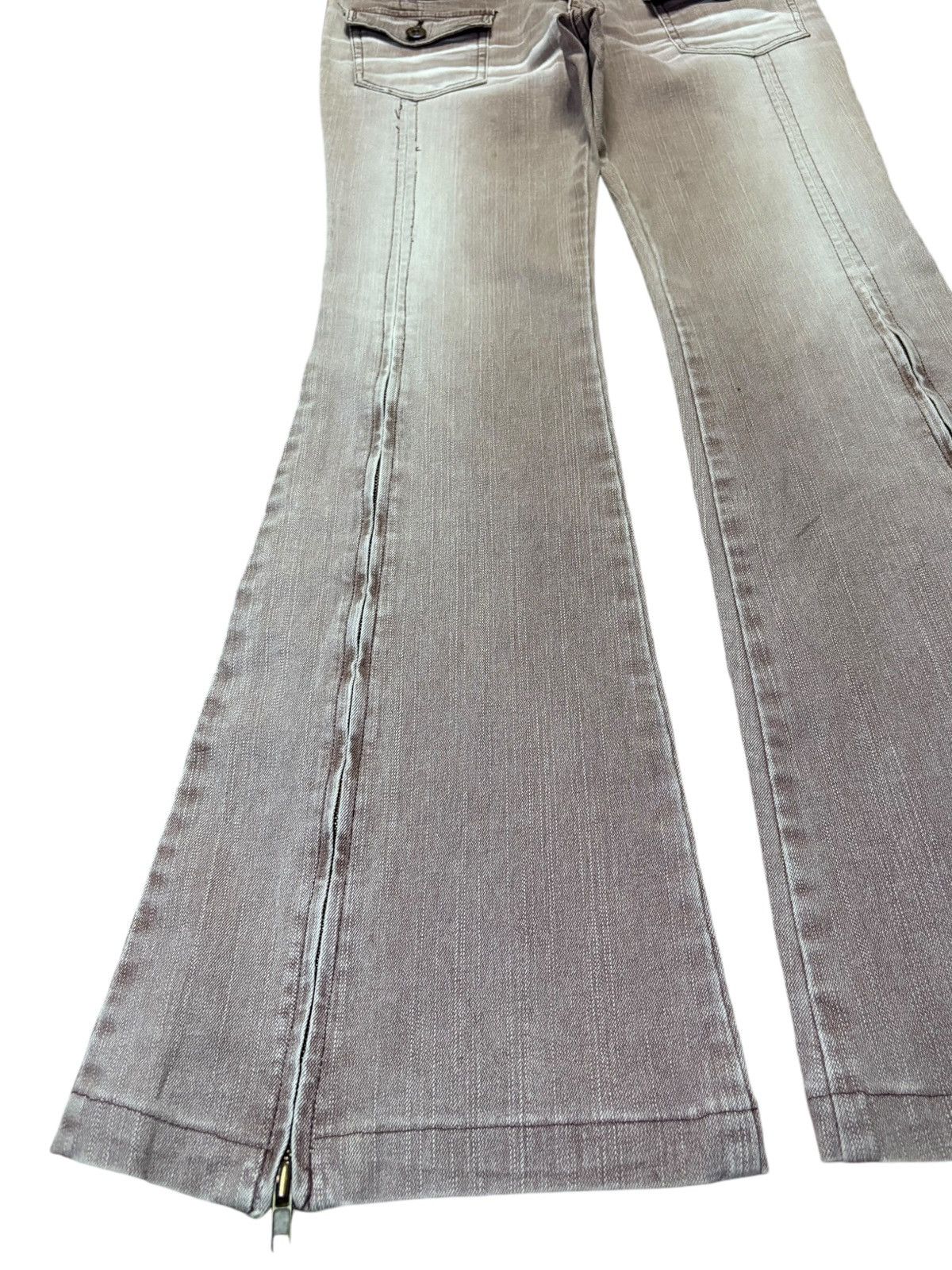 Japanese Brand Vintage Japanese Brand Faded Wash Bootcut Flare Jeans Size 30" / US 8 / IT 44 - 7 Thumbnail