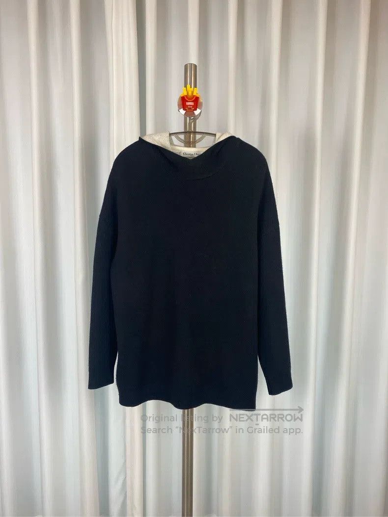 Dior Dior Classic black 8 cashmere hoodie sweater Size XS / US 0-2 / IT 36-38 - 1 Thumbnail