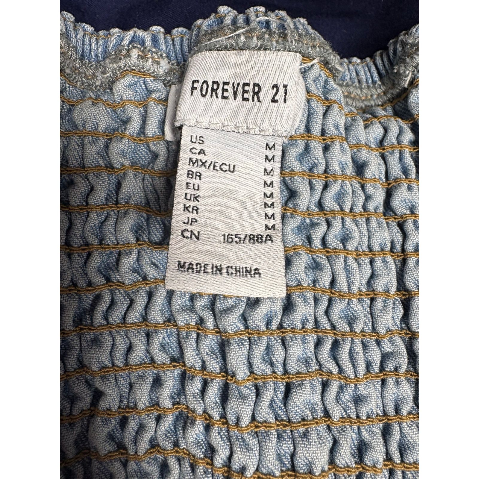 Forever 21 Forever 21 denim pants jumpsuit Size 32" / US 10 / IT 46 - 6 Thumbnail