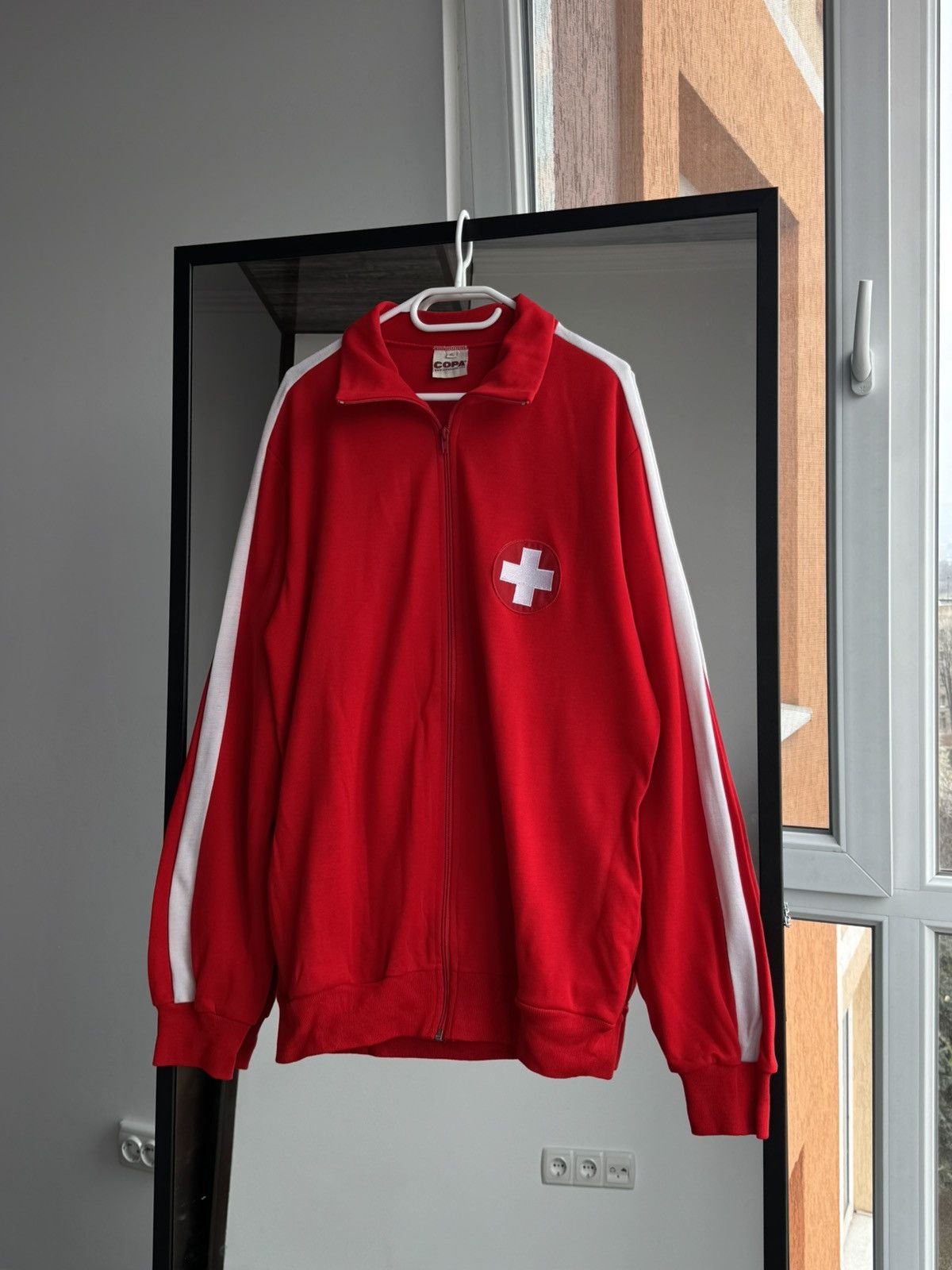 Vintage Vintage Switzerland 1990s CopaClassic Football Track Jacket Size US XL / EU 56 / 4 - 2 Thumbnail