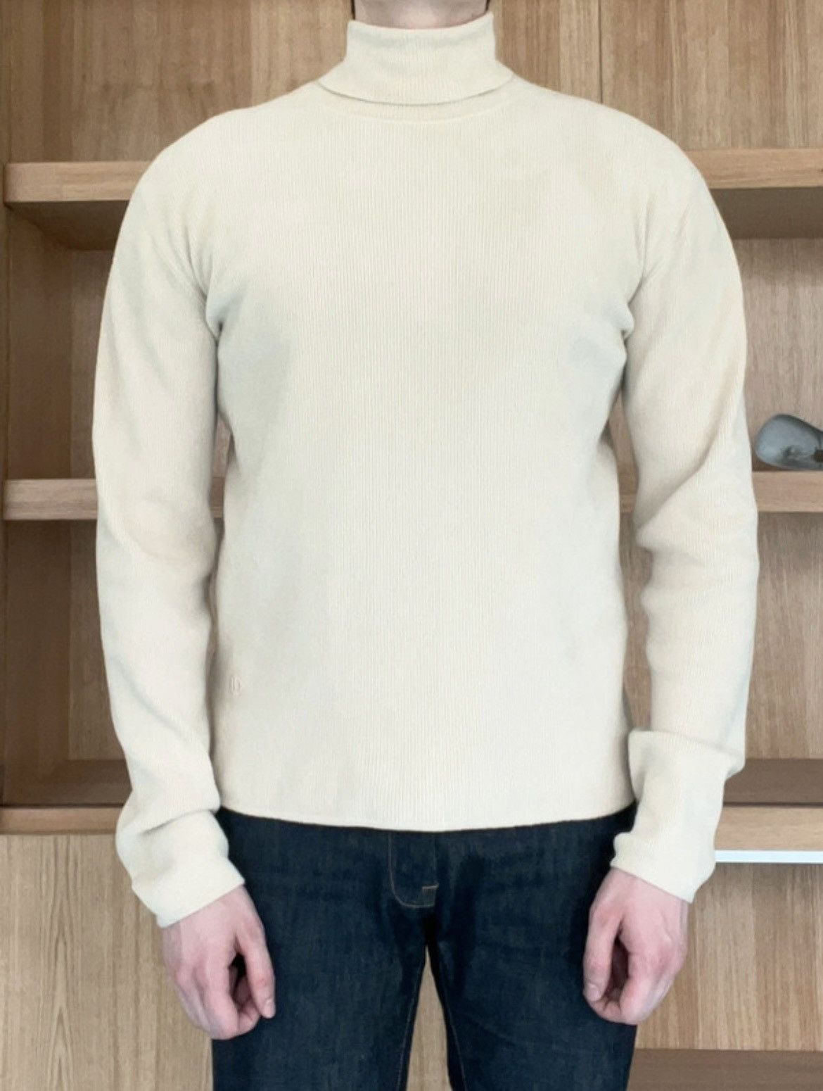 Dior DIOR Homme Off-White Turtleneck Sweater - BNWT - Size XL Size US XL / EU 56 / 4 - 2 Thumbnail