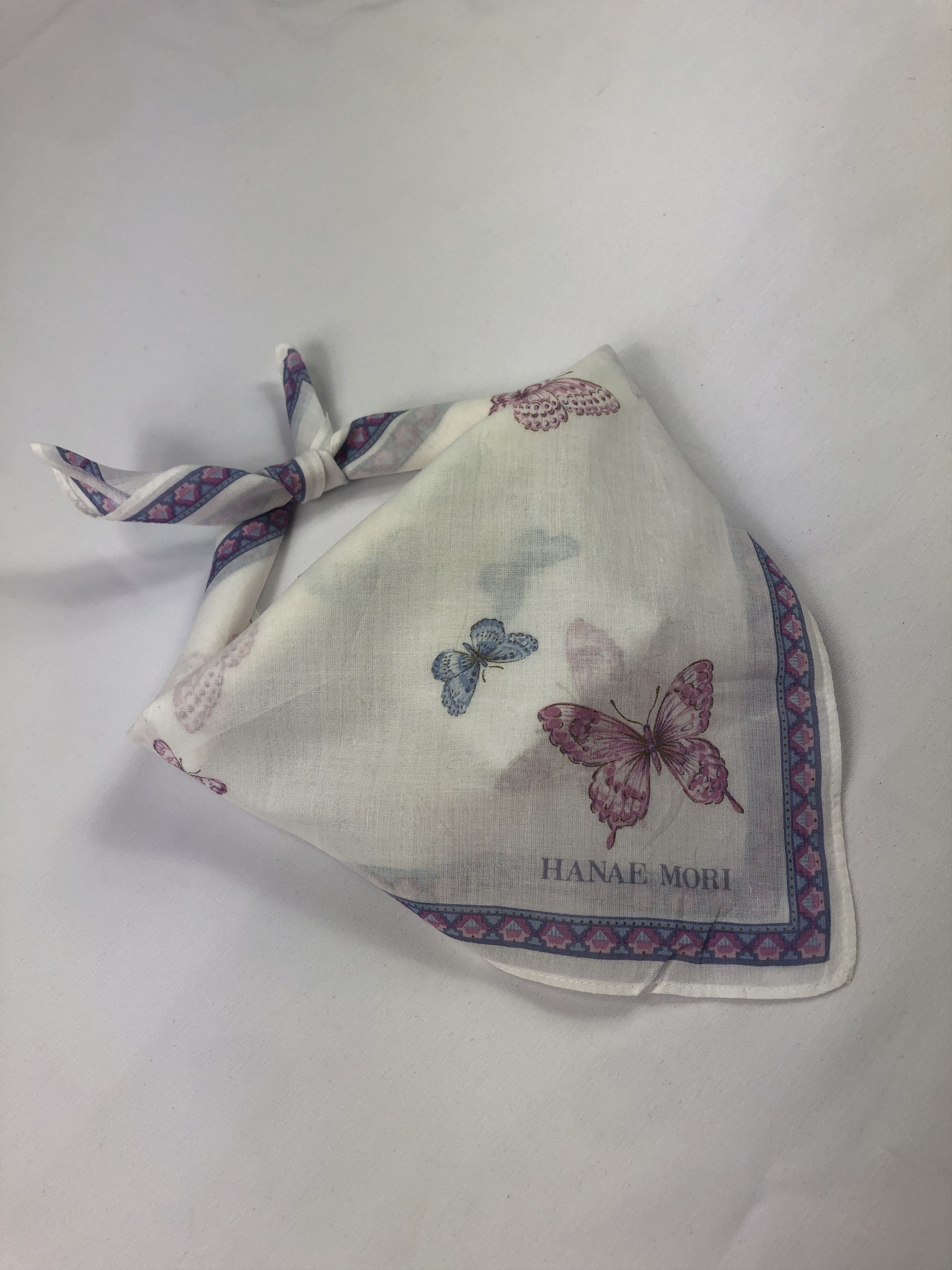 Hanae Mori × Japanese Brand × Vintage Hanae Mori Handkerchief / Bandana / Neckerchief Size ONE SIZE - 1 Thumbnail