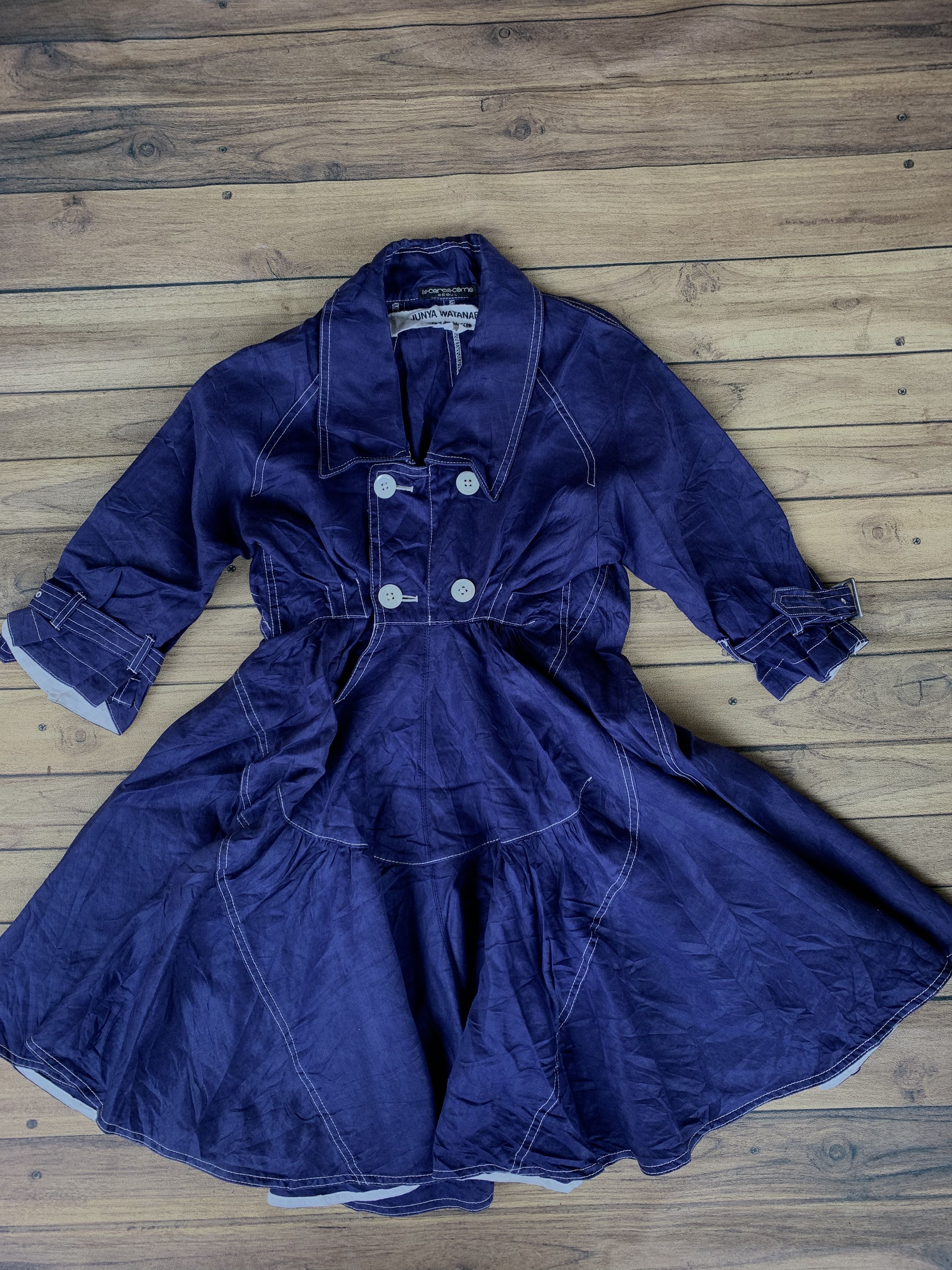 10 corso como x junya watanabe pattern is visible dress
