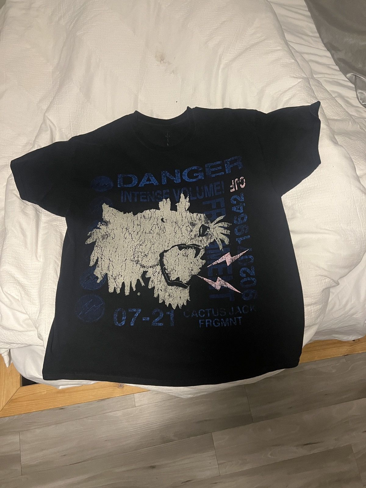 Travis Scott Cactus Jack x Fragment Tee Size US L / EU 52-54 / 3 - 1 Thumbnail