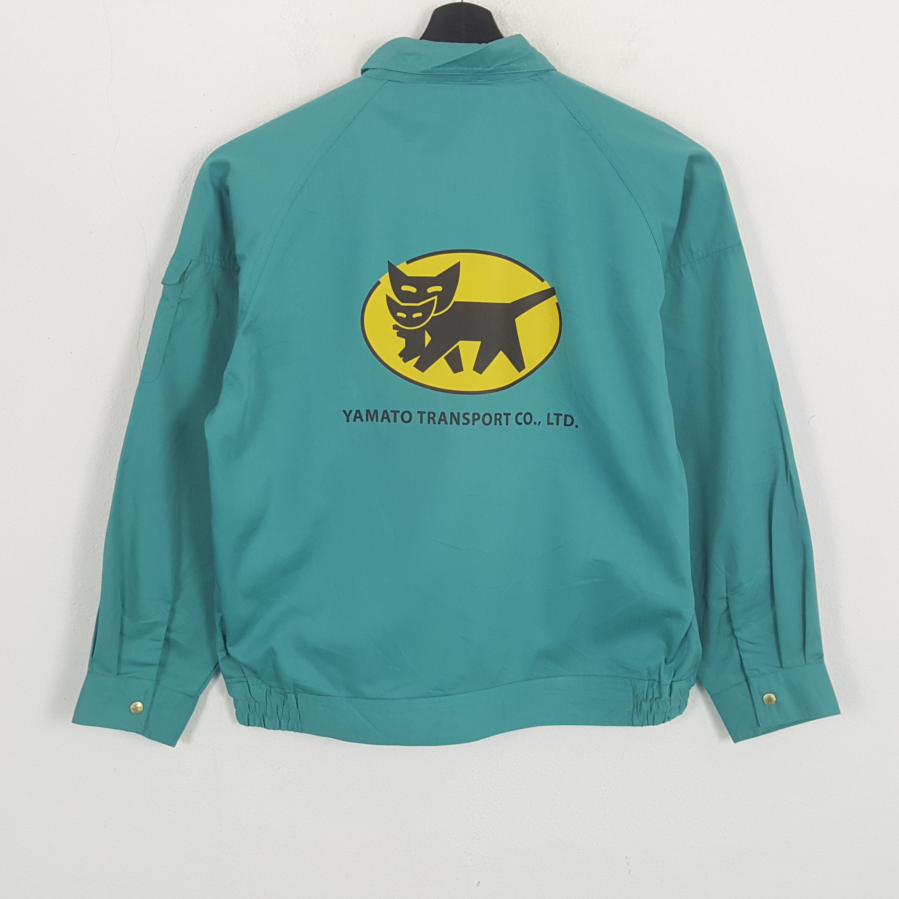 Japanese Brand × Vintage YAMATO TRANSPORT Japanese Workwear Custom Art Jacket Size US M / EU 48-50 / 2 - 1 Thumbnail