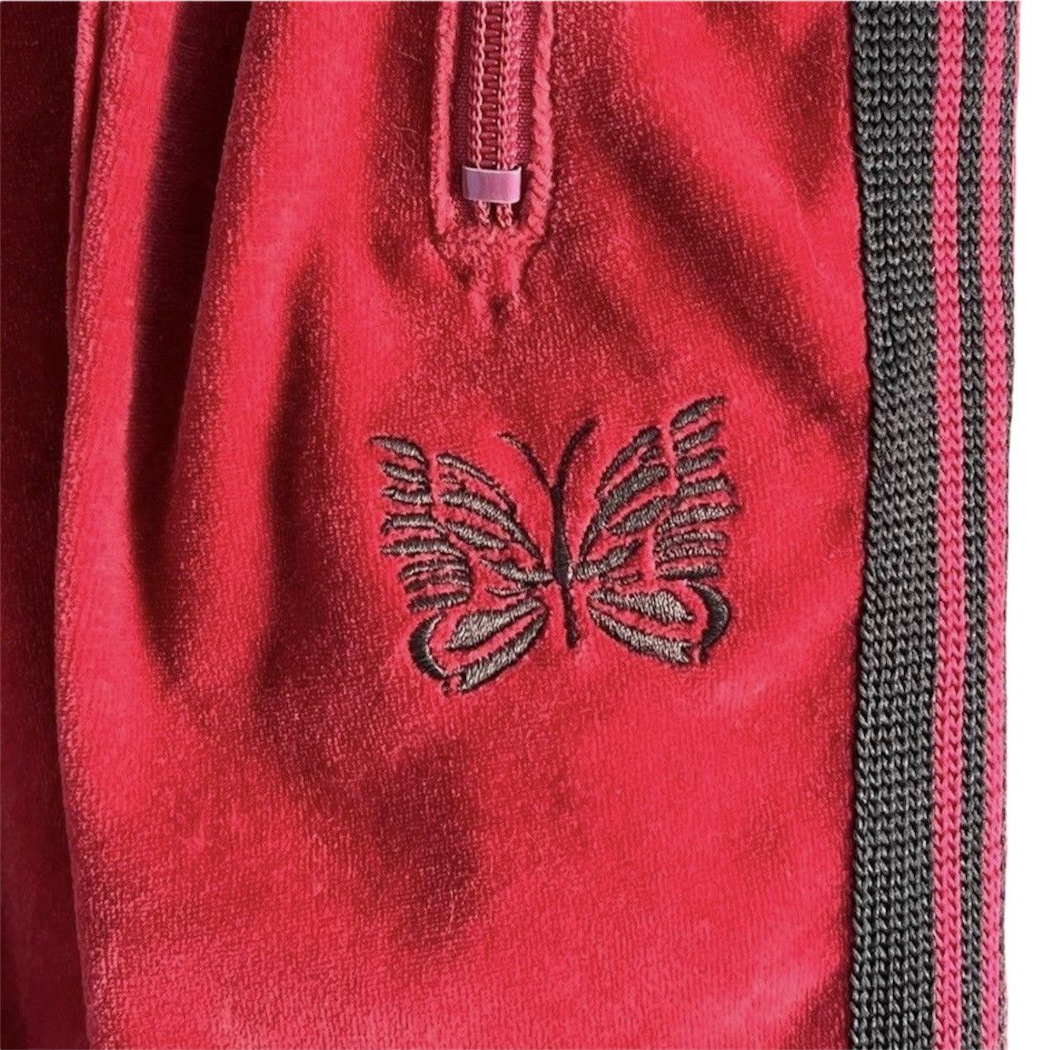 Needles Needles Velour sweatpants Size US 34 / EU 50 - 4 Thumbnail