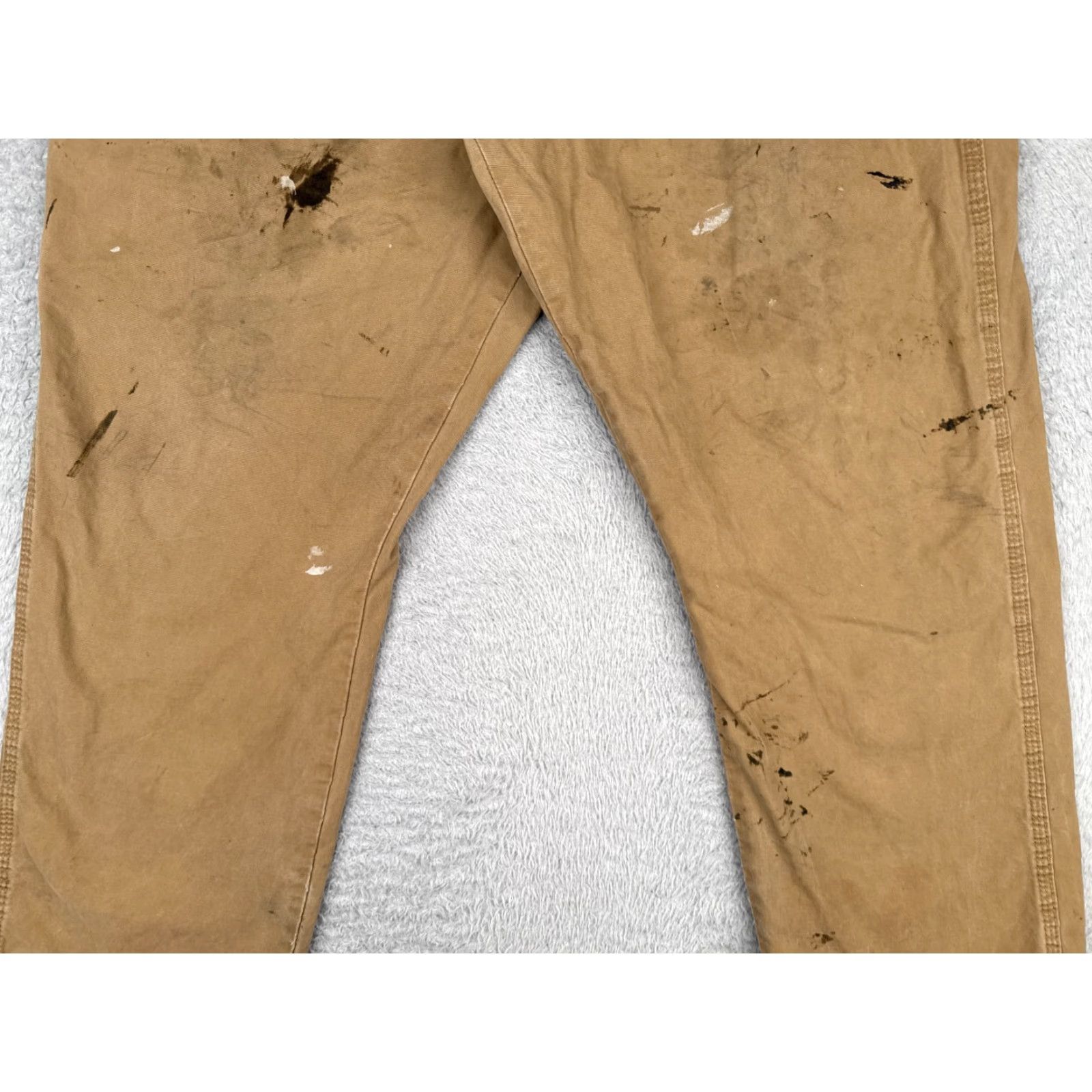 Wrangler Wrangler Jeans Men 40x32 Beige Straight Leg Denim 5-Pocket Regular Fit Belt Loop 40 in Inseam Cotton Blend Vintage No Mens Size US 40 / EU 56 - 3 Thumbnail