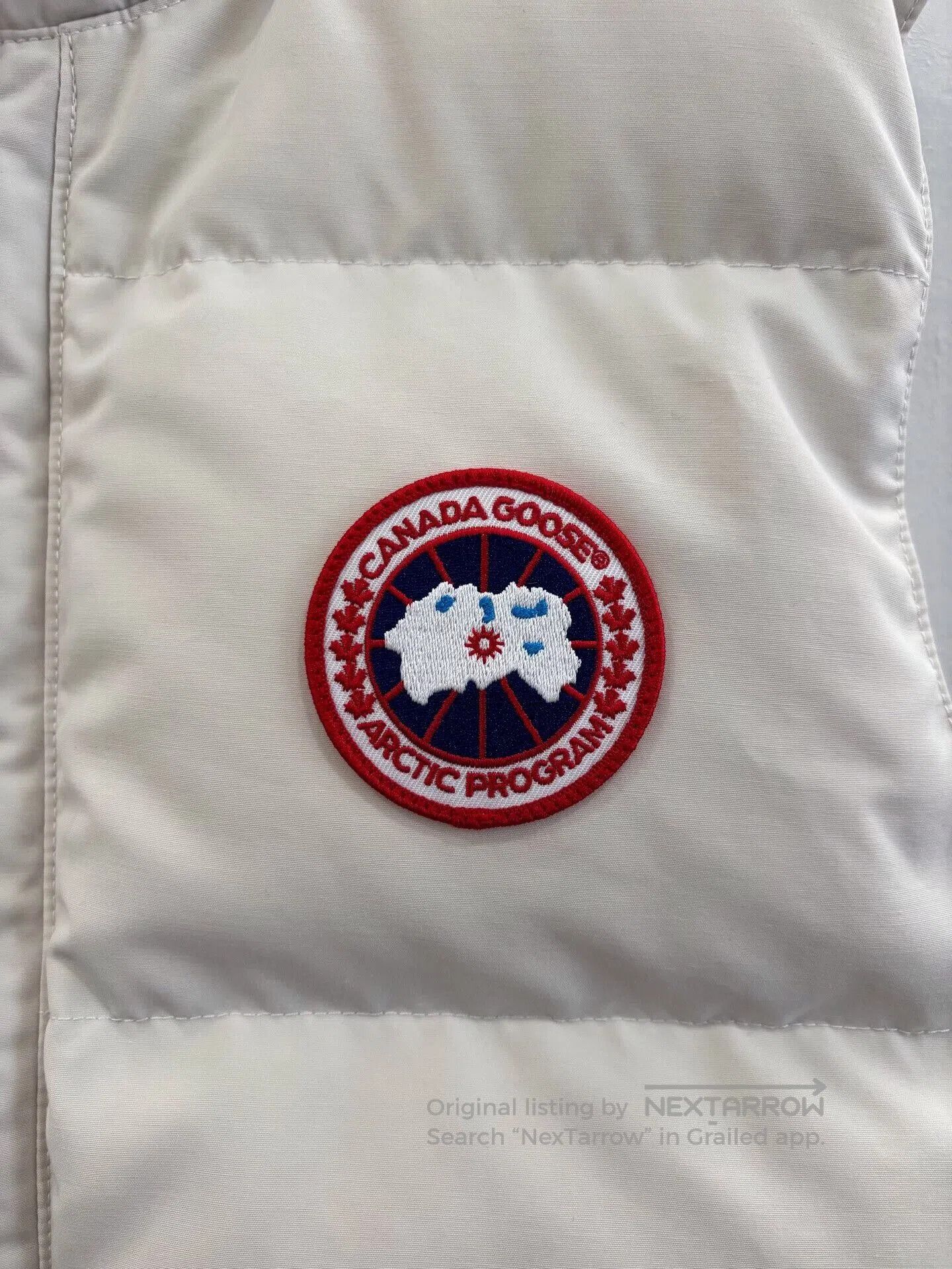Canada Goose Canada Goose Freestyle Red Label Men's White Down Vest. Size US M / EU 48-50 / 2 - 5 Thumbnail