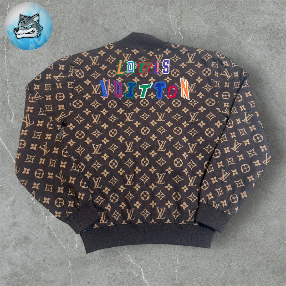 Louis Vuitton × NBA Louis Vuitton x NBA Graphic Blouson Sweater size Large Size US L / EU 52-54 / 3 - 2 Thumbnail