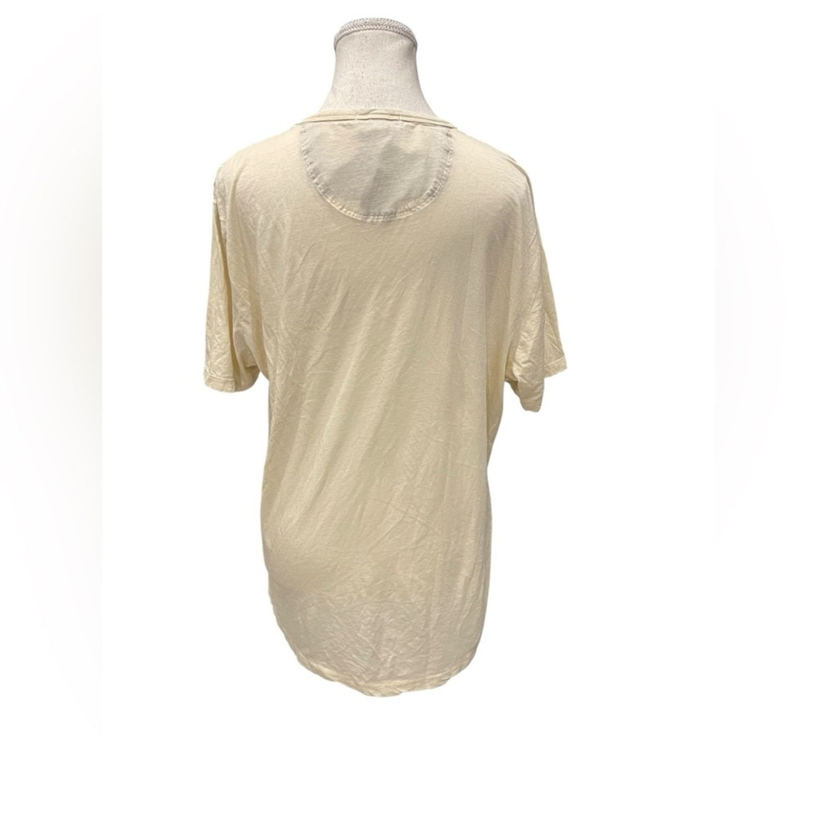 Burberry Burberry Cream Cotton Shirt Size:XL Size XL / US 12-14 / IT 48-50 - 5 Thumbnail