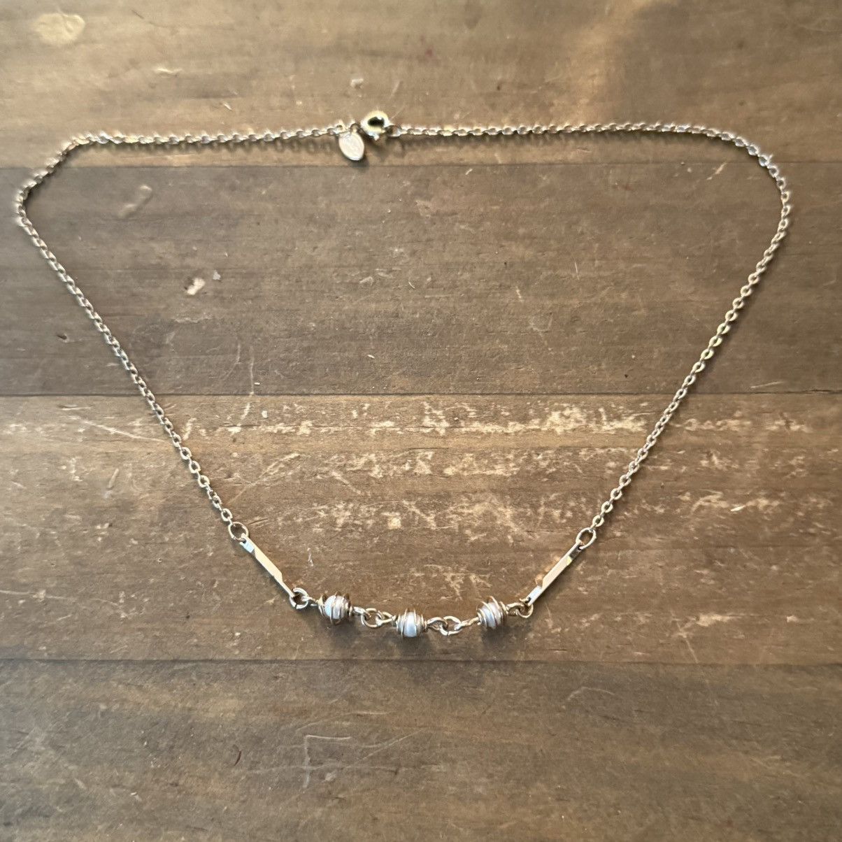 Vintage Vintage Avon Delicately Yours dainty wrapped pearl necklace Size ONE SIZE - 2 Thumbnail