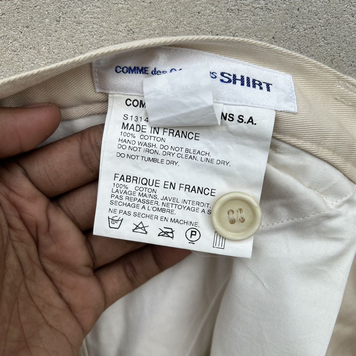 Comme des Garcons SHIRT Comme des Garcons Shirt Pants Size US 35 - 11 Thumbnail
