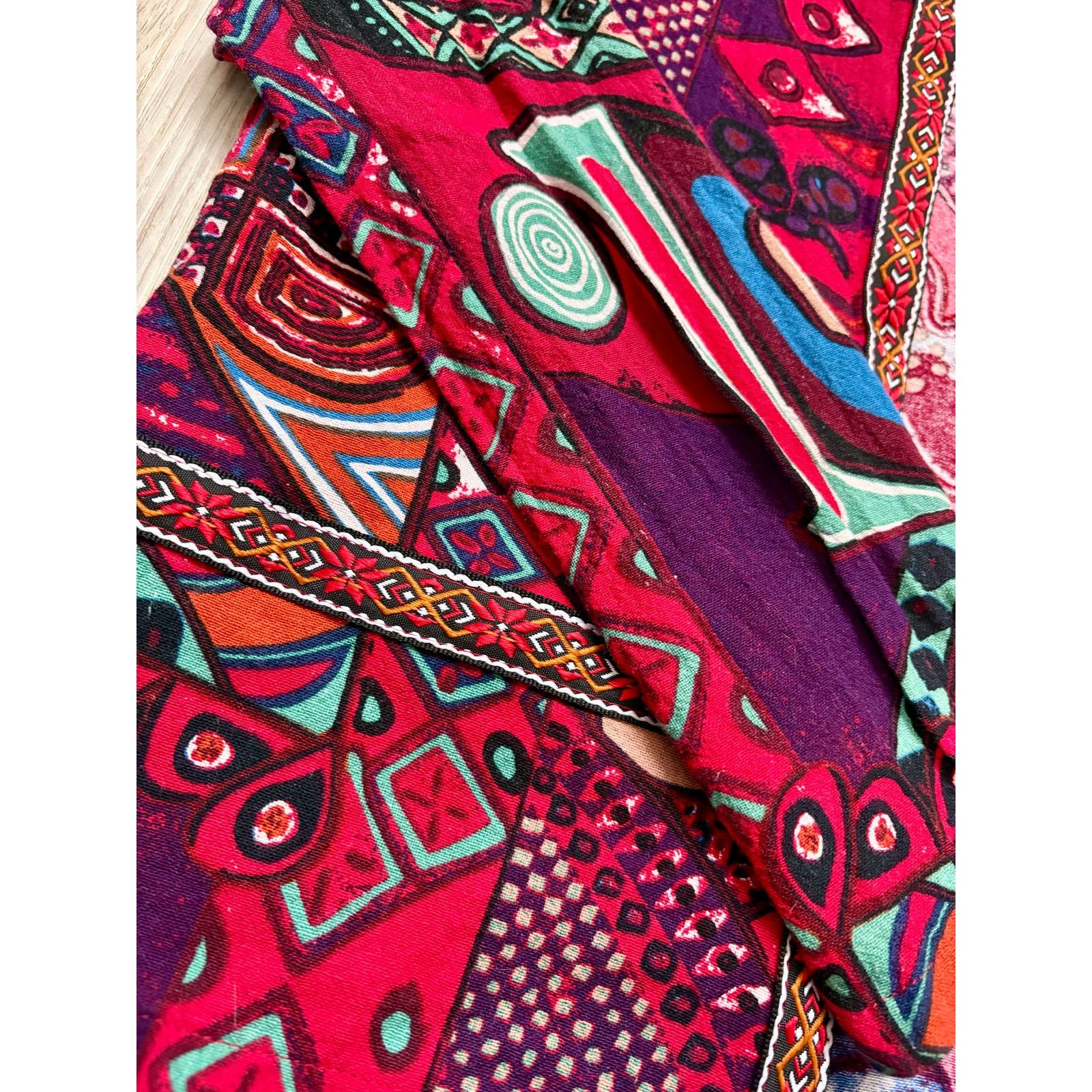 Other Emery Rose | Open Front Jacket Multicolor Print | Medium Size M / US 6-8 / IT 42-44 - 5 Thumbnail